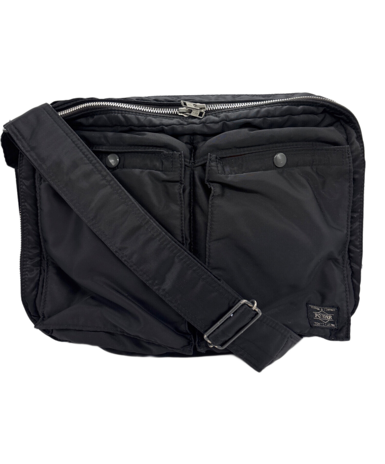 中古・古着通販】PORTER (ポーター) 2層デザインショルダーバッグ 