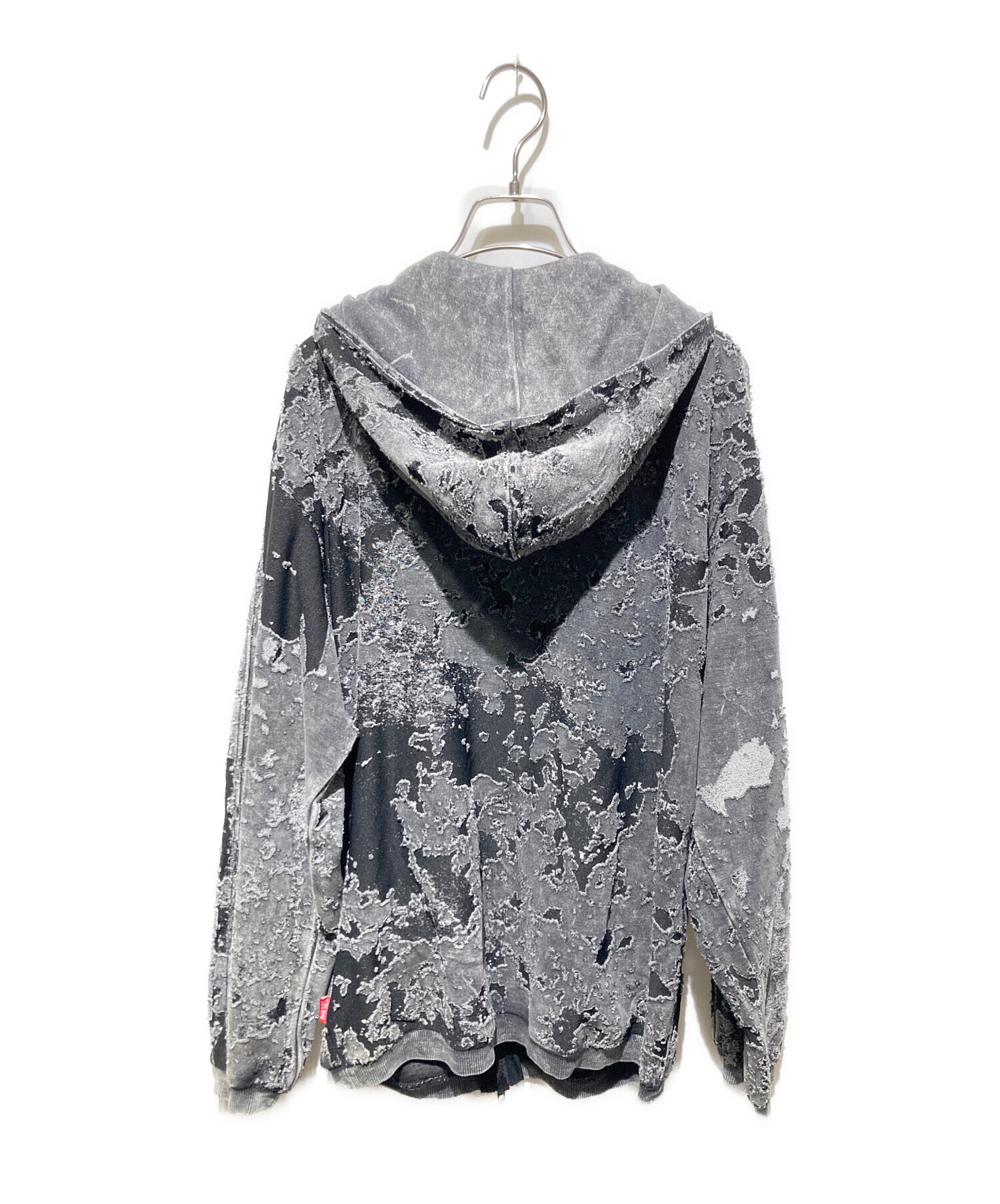 中古・古着通販】DIESEL (ディーゼル) S-IRTA ジップパーカー グレー 