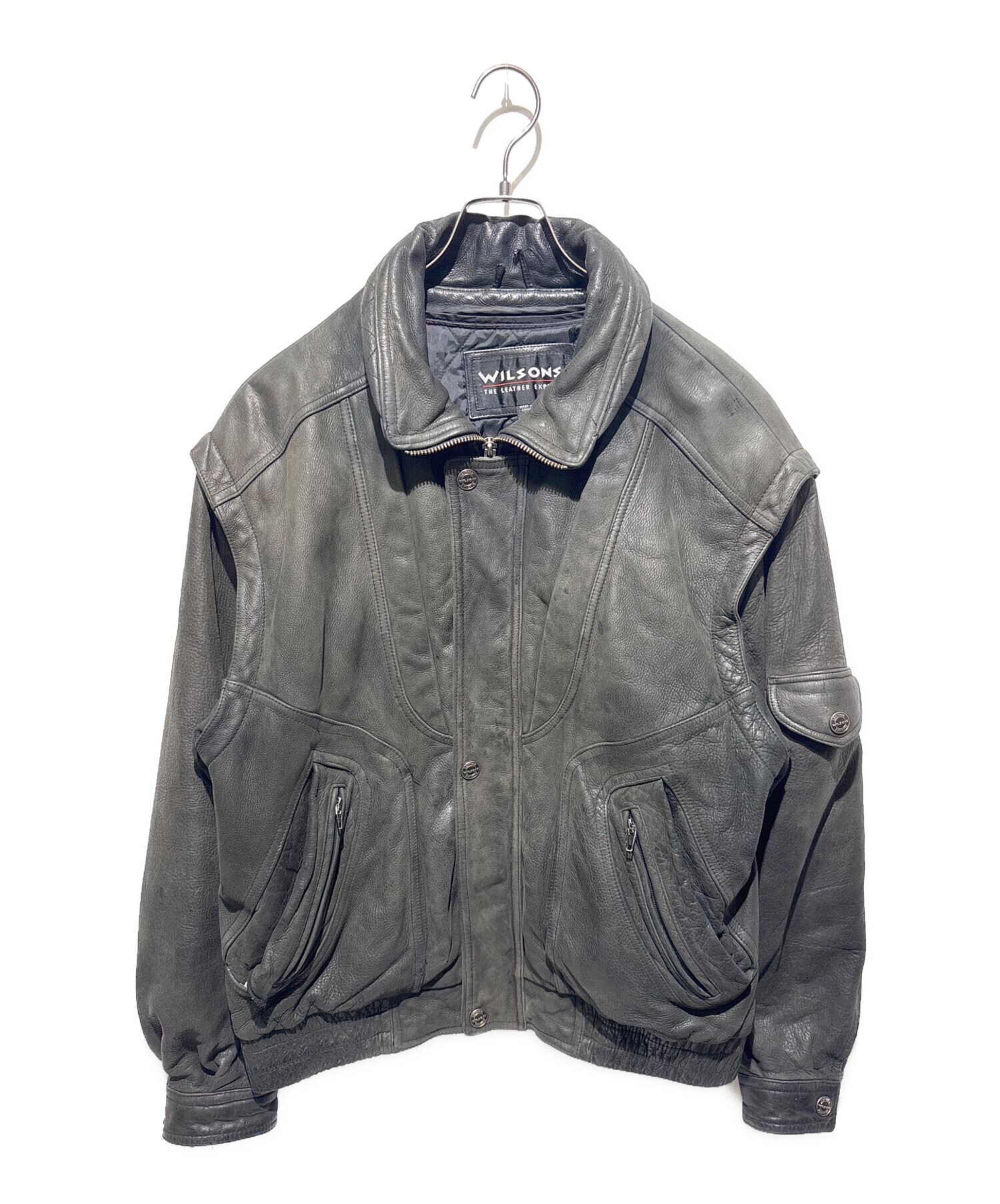 中古・古着通販】wilsons leather (ウィルソンズレザー) ライナー付き