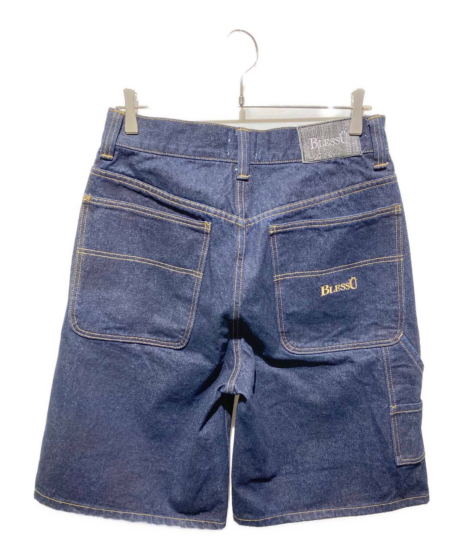 中古・古着通販】BLESSU (ブレスユー) BU BAGGY DENIM SHORTS/デニム