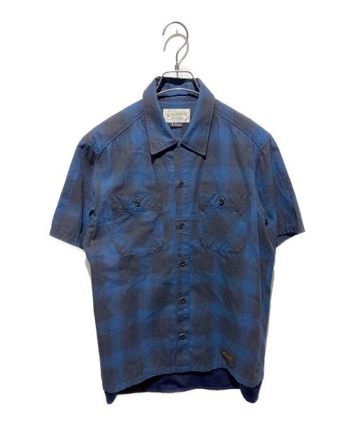 t*a様 NEIGHBORHOOD オンブレチェック ブルー 薄手のコットン10 中古・古着通販】NEIGHBORHOOD (ネイバーフッド) オンブレチェック