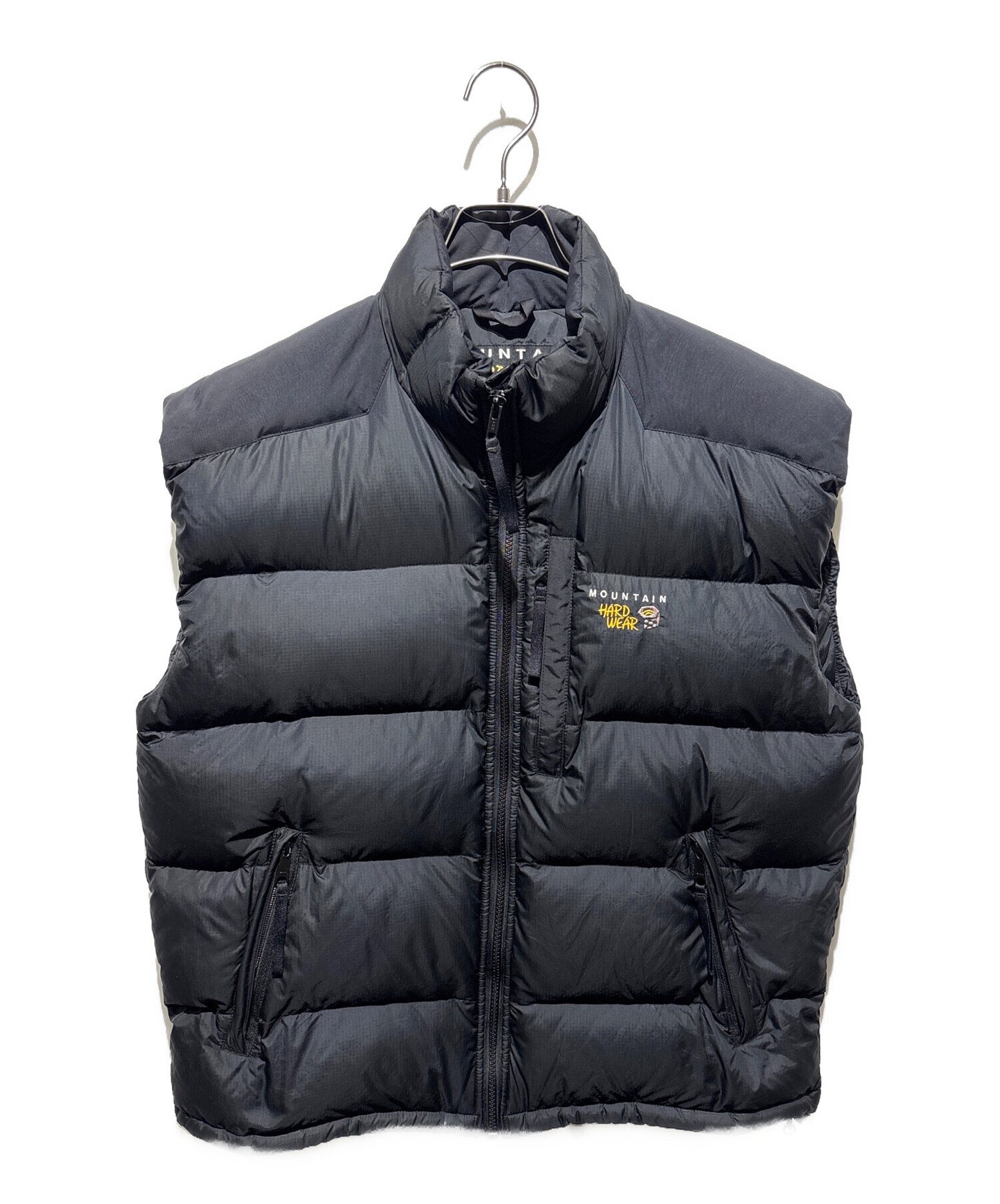 MOUNTAIN HARD WEAR パフベスト Mサイズ チャコールグレー 中古・古着通販】MOUNTAIN HARD WEAR (マウンテンハードウェア) ダウン