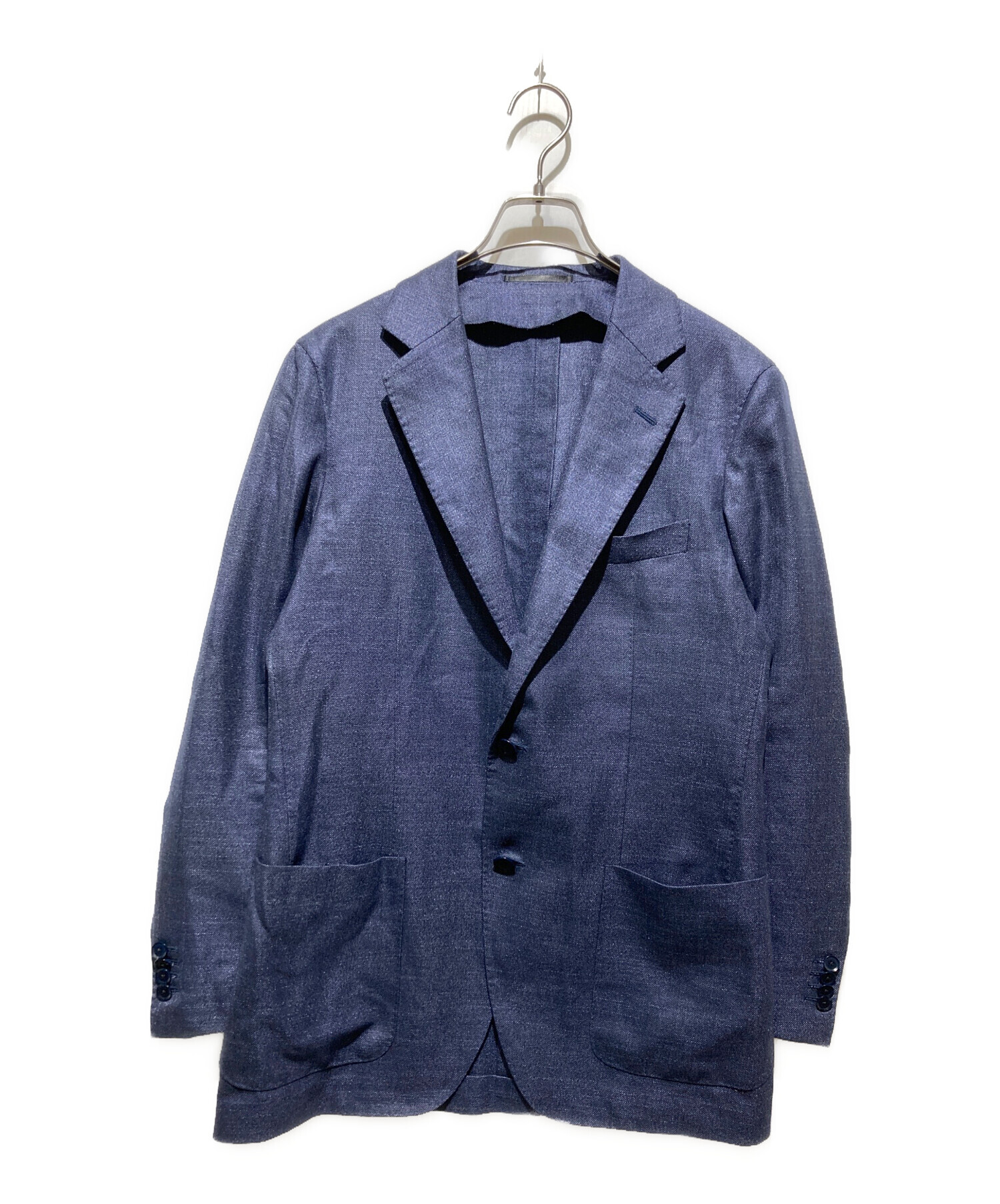 極美！トゥモローランド ピルグリム【カシミヤ30% コート 46 ネイビー】 中古・古着通販】TOMORROW LAND PILGRIM (トゥモローランド ピルグリム
