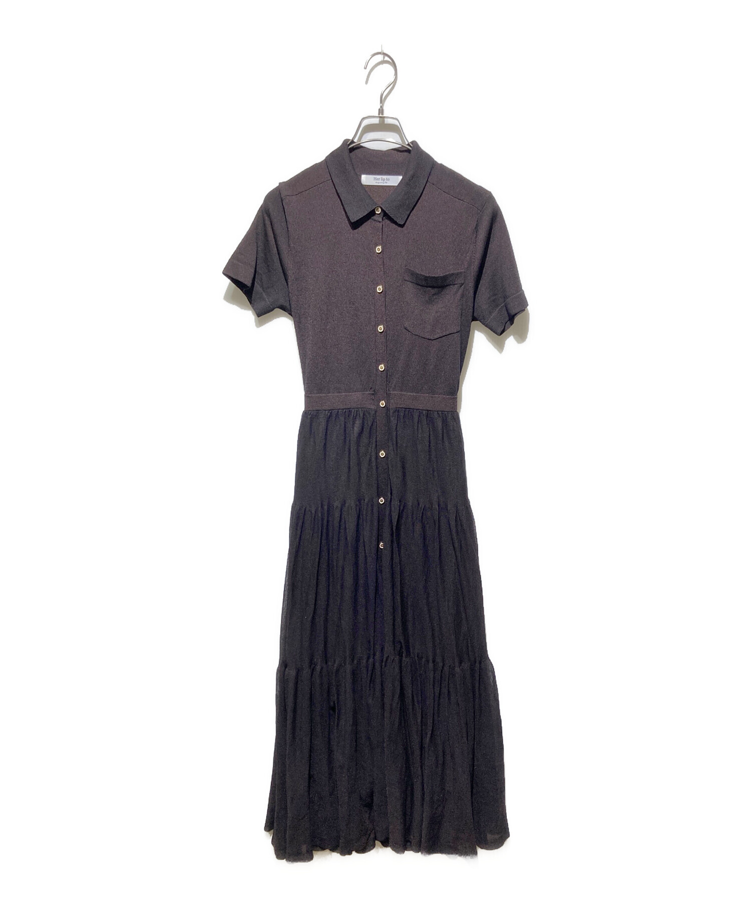 ドレミ様（リピーター様） 中古・古着通販】Her lip to (ハーリップトゥ) Romane Tiered Knit