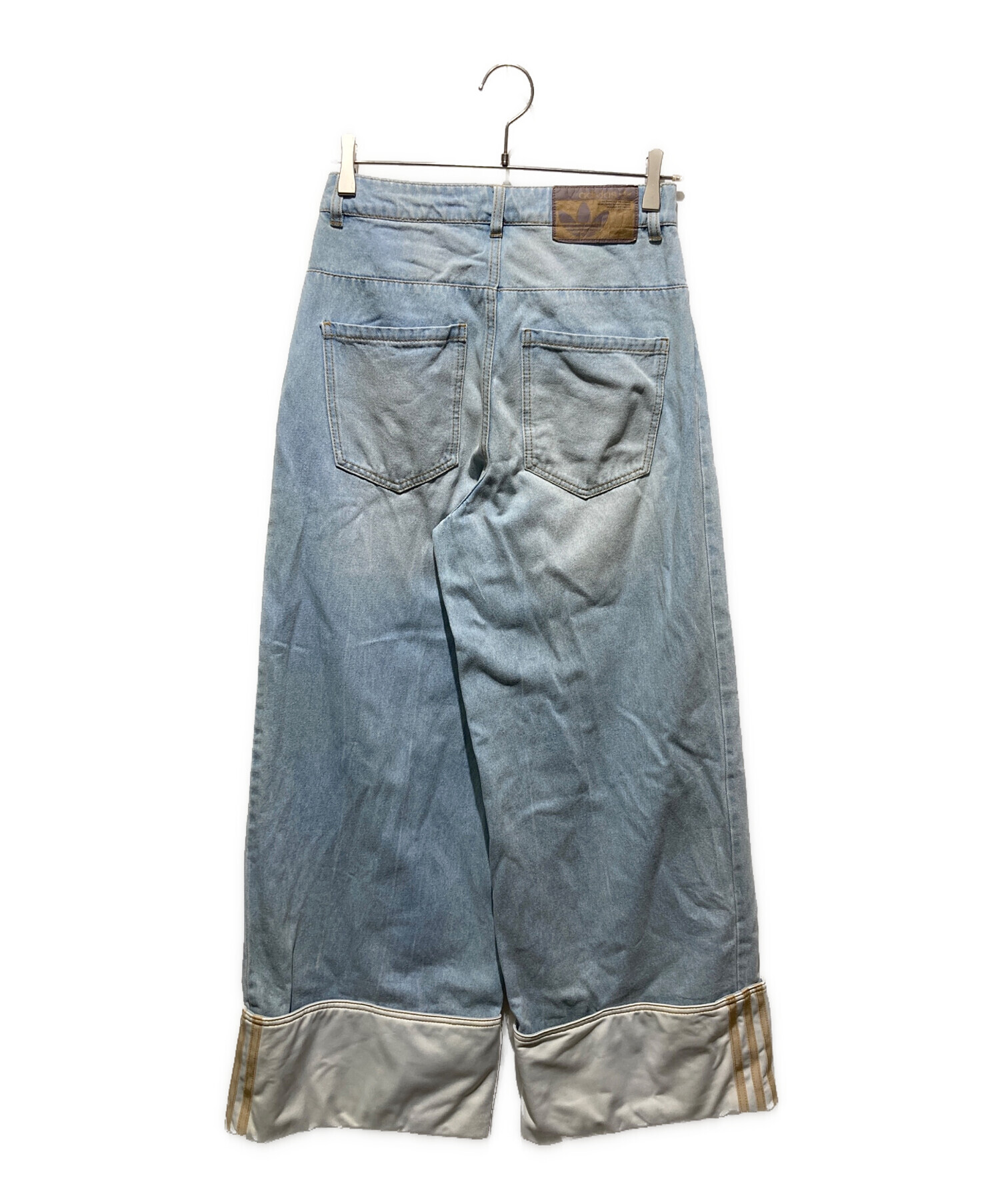 【美品】 Originals ワイドレッグ デニムパンツ 中古・古着通販】adidas (アディダス) ビンテージ ワイドレッグ
