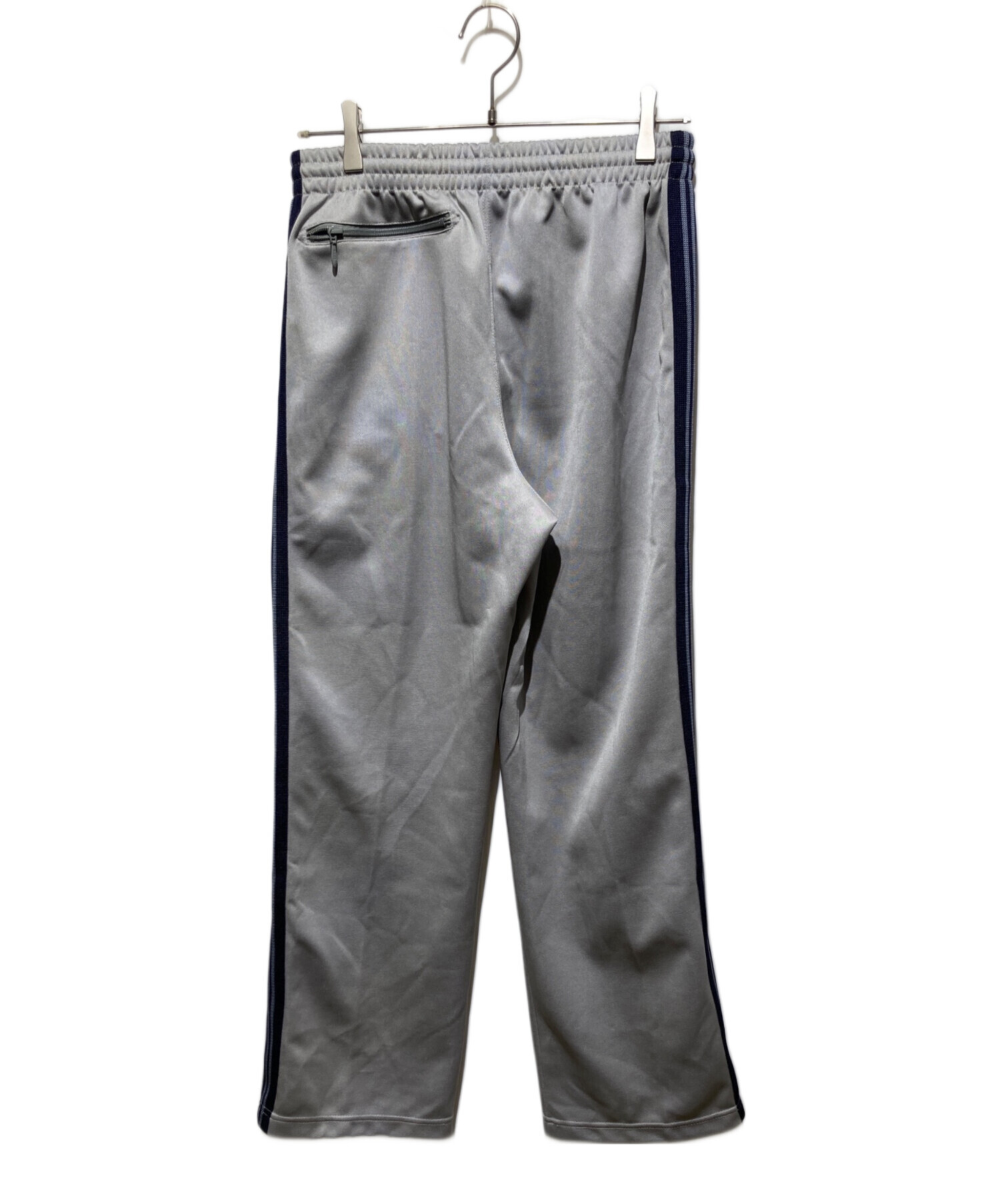 Needles トラックパンツ グレー Sサイズ 中古・古着通販】Needles (ニードルズ) トラックパンツ グレー サイズ