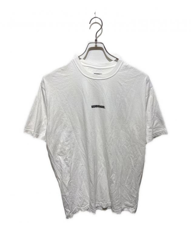 NEIGHBORHOOD Tシャツ ホワイト 新品未使用 中古・古着通販】NEIGHBORHOOD (ネイバーフッド) ロゴTシャツ