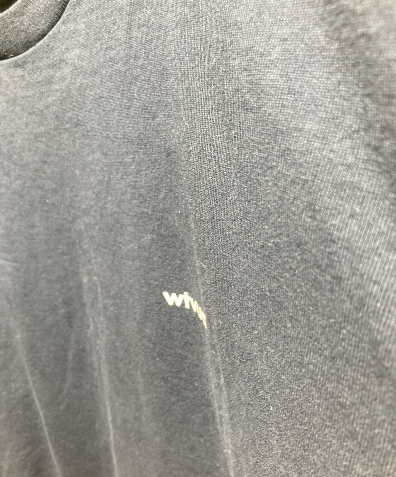 中古・古着通販】WTAPS (ダブルタップス) ロゴTシャツ ブラック