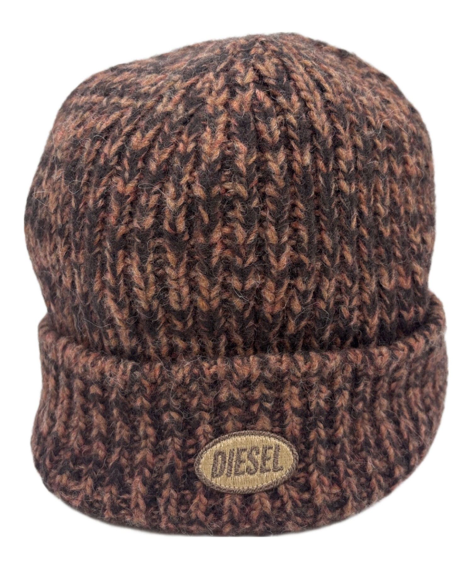 中古・古着通販】DIESEL (ディーゼル) ビーニー帽 ブラウン｜ブランド
