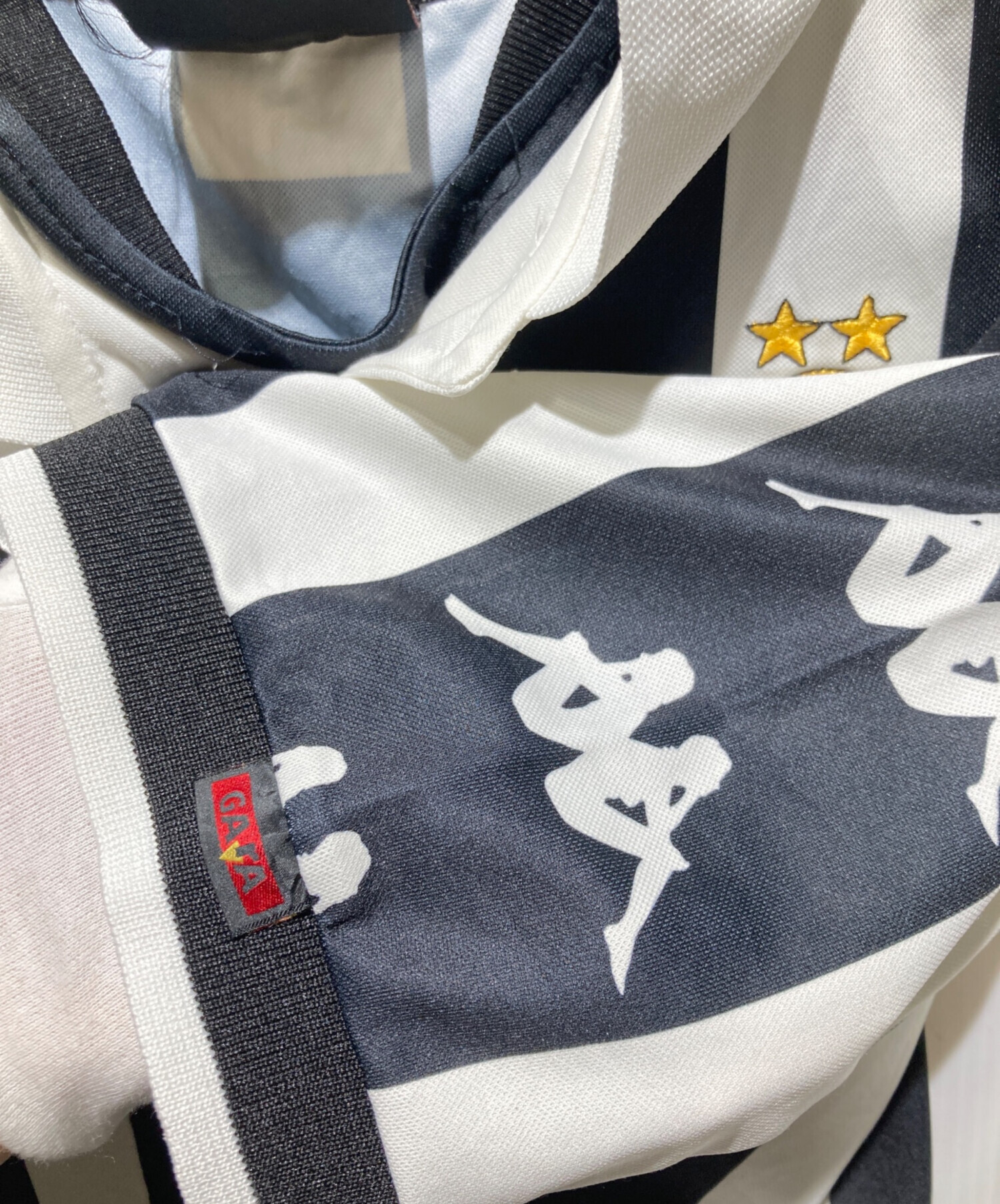 中古・古着通販】KAPPA (カッパ) 90s ユベントスゲームシャツ ホワイト