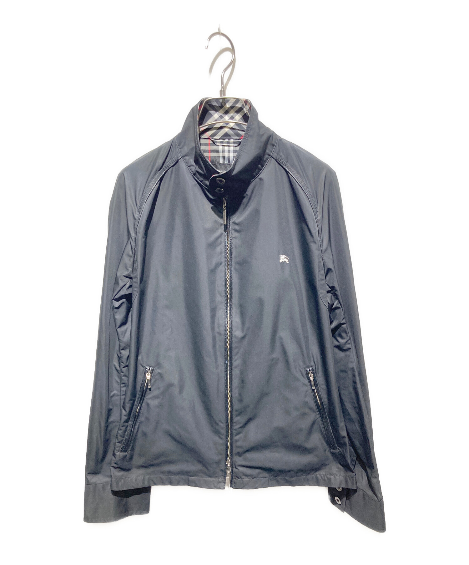 【極美品】 BURBERRY ブラックレーベル ナイロンジャケット コート 中古・古着通販】BURBERRY BLACK LABEL (バーバリーブラックレーベル