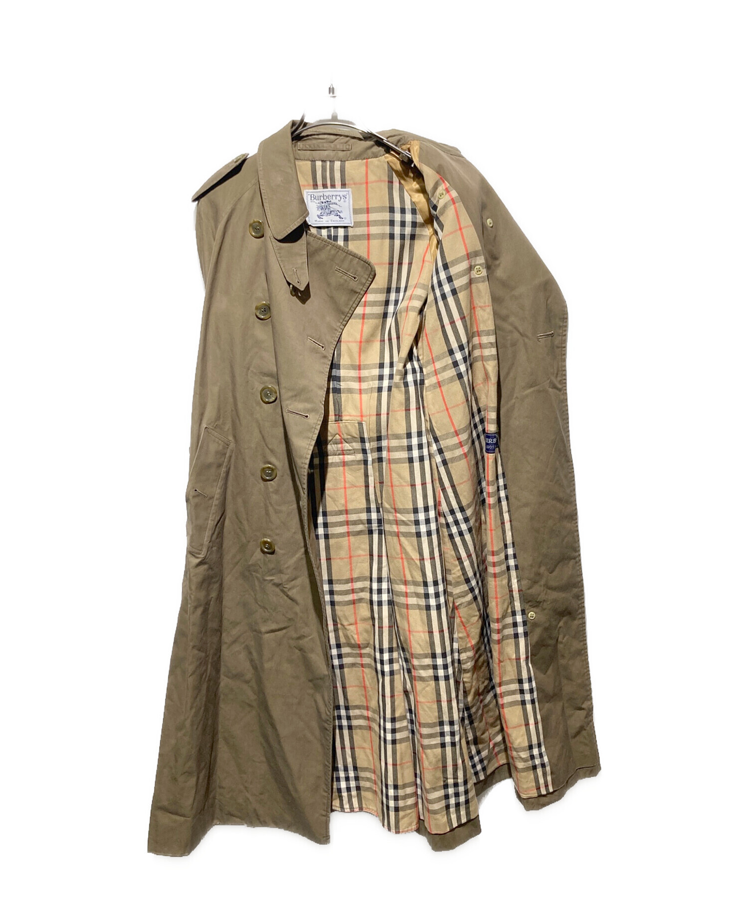 中古・古着通販】Burberry's (バーバリーズ) イングランド製 裏地ノバ