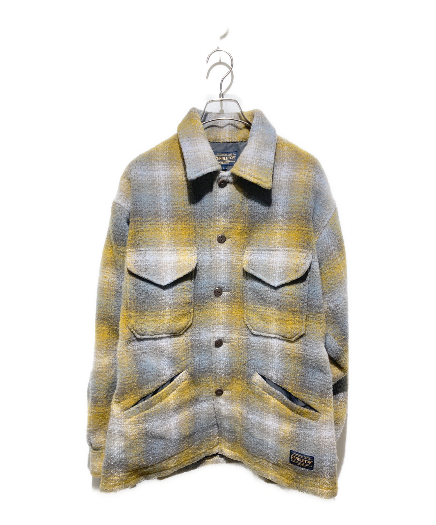 ペンドルトン PENDLETON BEAMS CPO ウール ジャケット L 中古・古着通販】PENDLETON (ペンドルトン) BEAMS (ビームス) 別注CPO