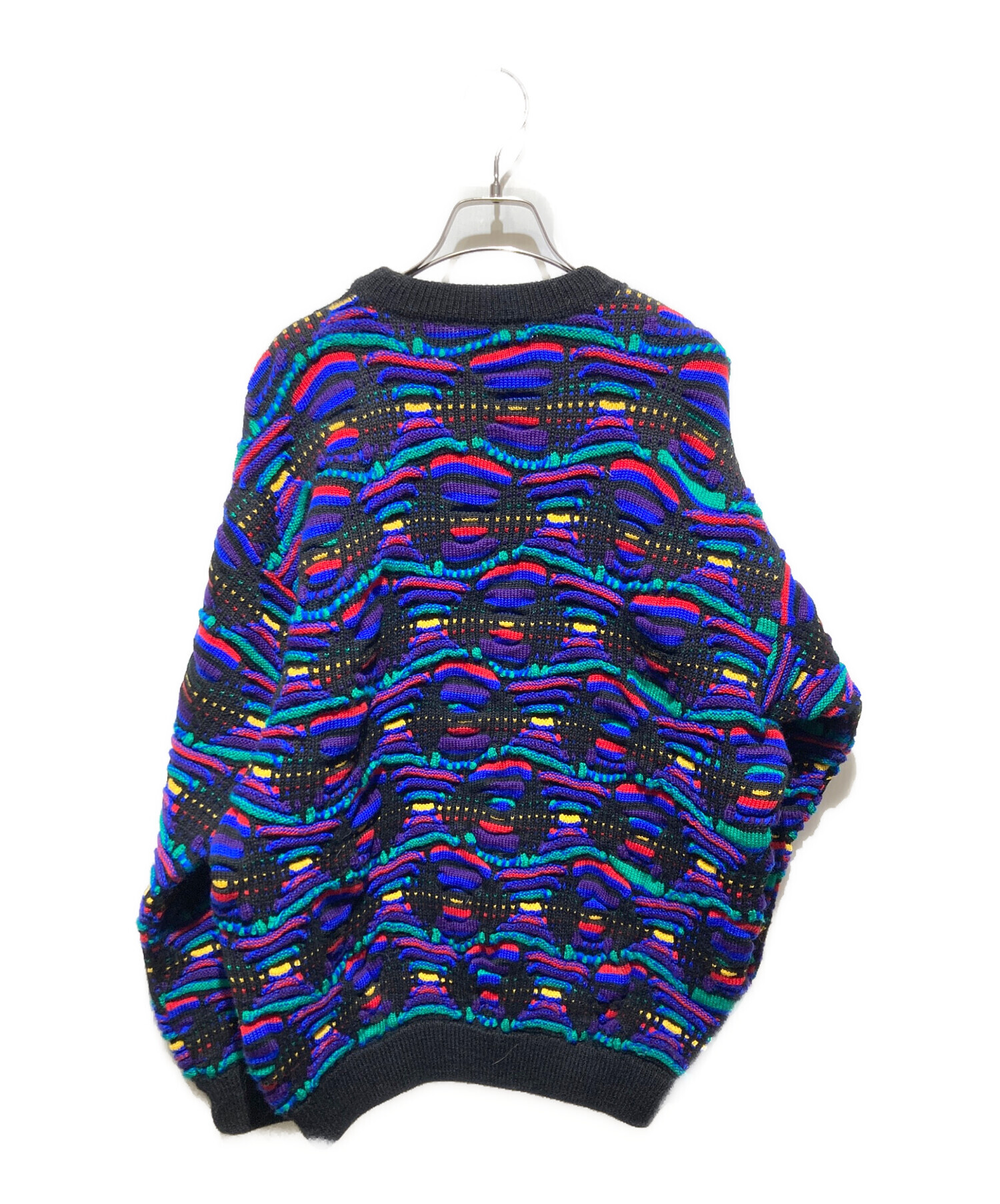 中古・古着通販】Coogi (クージー) 3Dニット マルチカラー サイズ:M