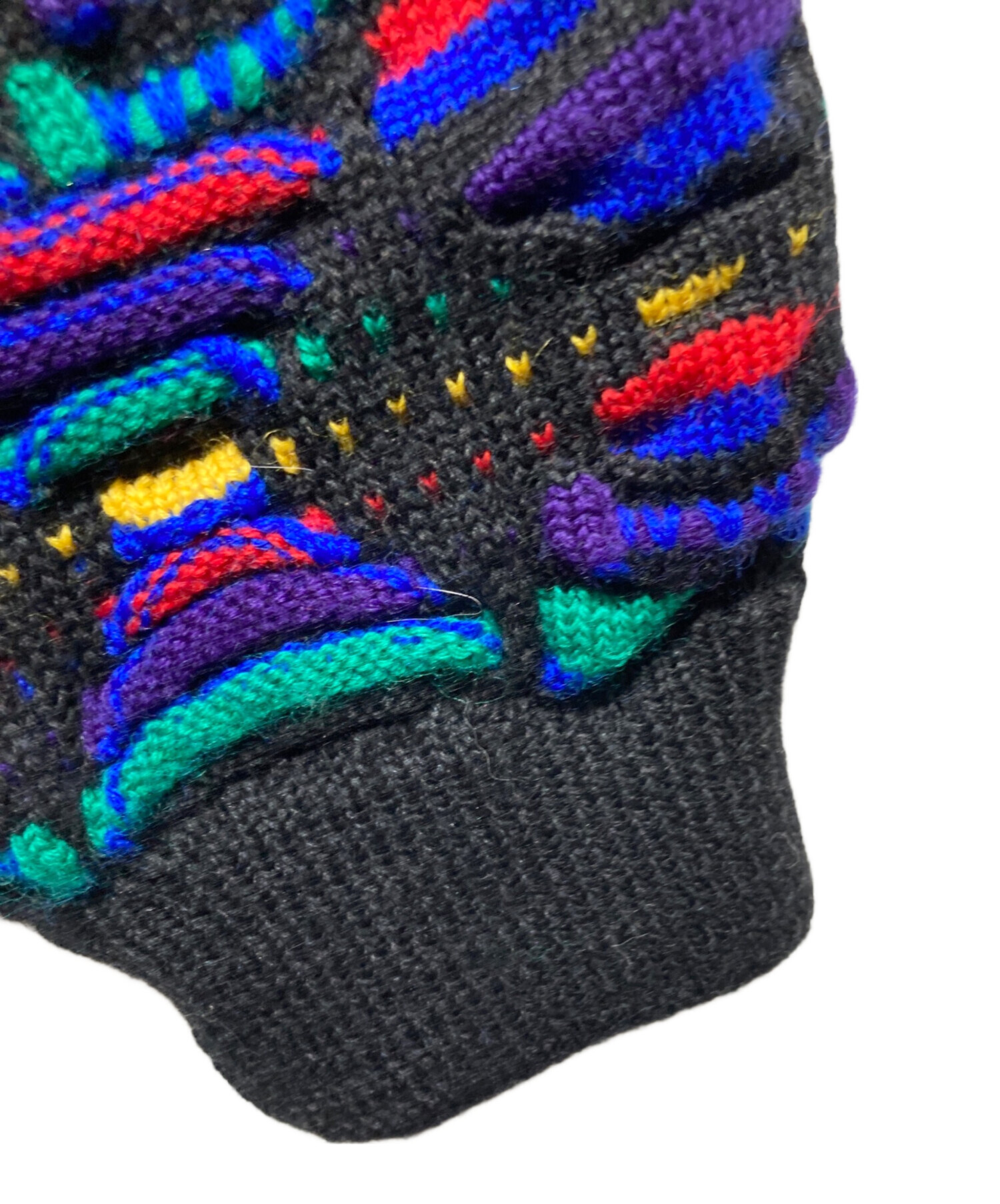 COOGI クージー 3Dニット セーター Mサイズ 中古・古着通販】Coogi (クージー) 3Dニット マルチカラー サイズ:M