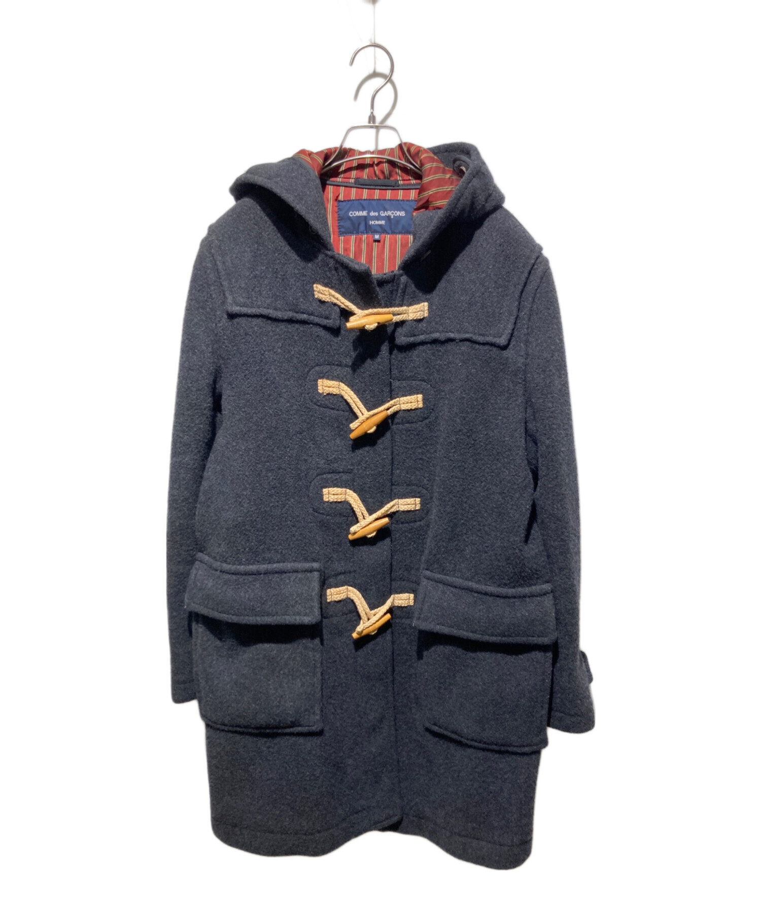 【美品】COMME des GARÇONS HOMME ダッフルコート SS 中古・古着通販】COMME des GARCONS HOMME (コムデギャルソン オム