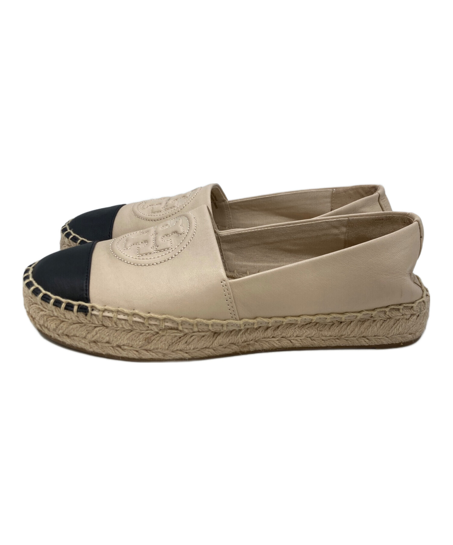 【未使用品】正規品　トリーバーチ　エスパドリーユ　スリッポン　スニーカー　夏 中古・古着通販】TORY BURCH (トリーバーチ) エスパドリーユスリッポン