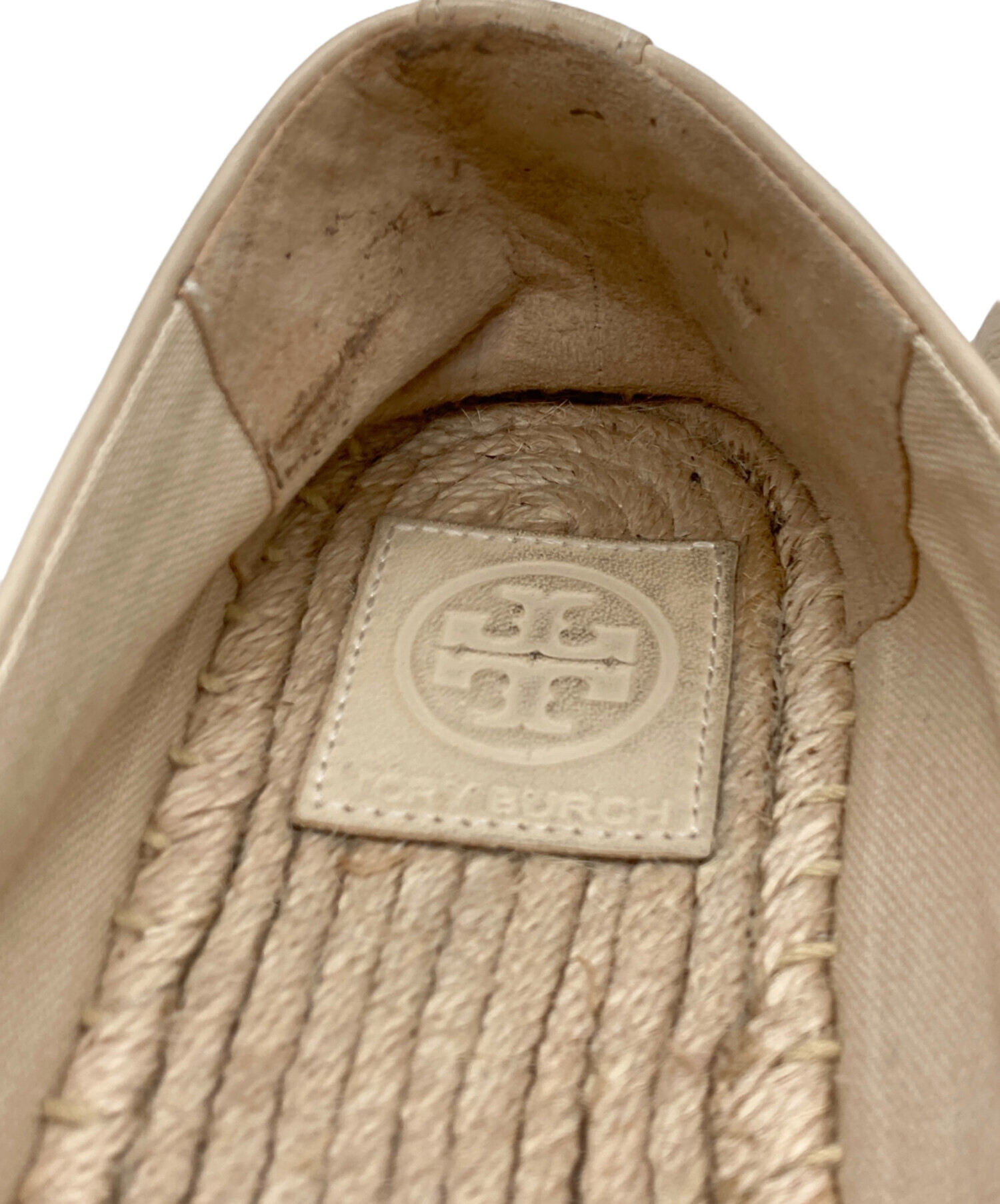 中古・古着通販】TORY BURCH (トリーバーチ) エスパドリーユスリッポン