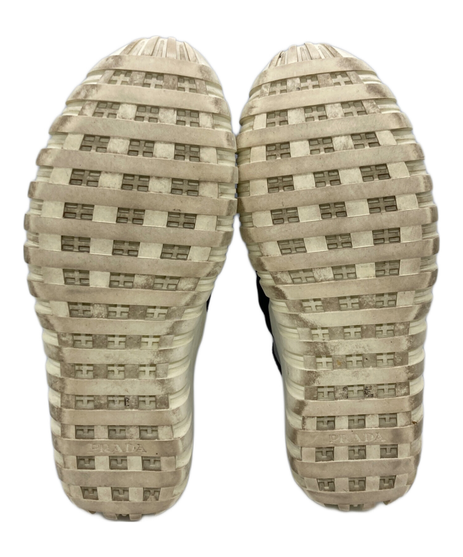 中古・古着通販】PRADA (プラダ) Rubber Slip-ons/バックルスニーカー