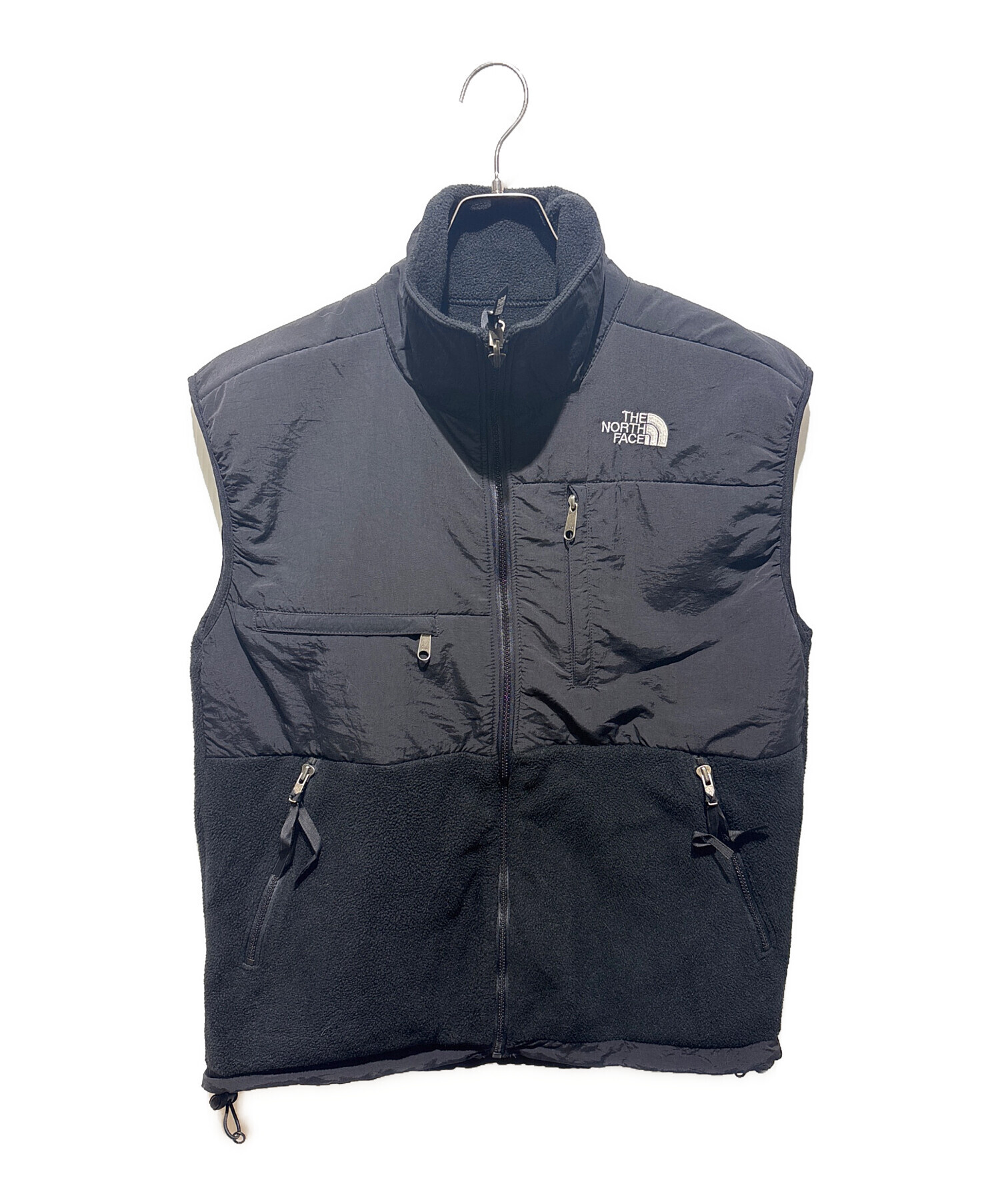 THE NORTH FACE ブラック ベスト 中古・古着通販】THE NORTH FACE (ザ ノース フェイス) フリースベスト