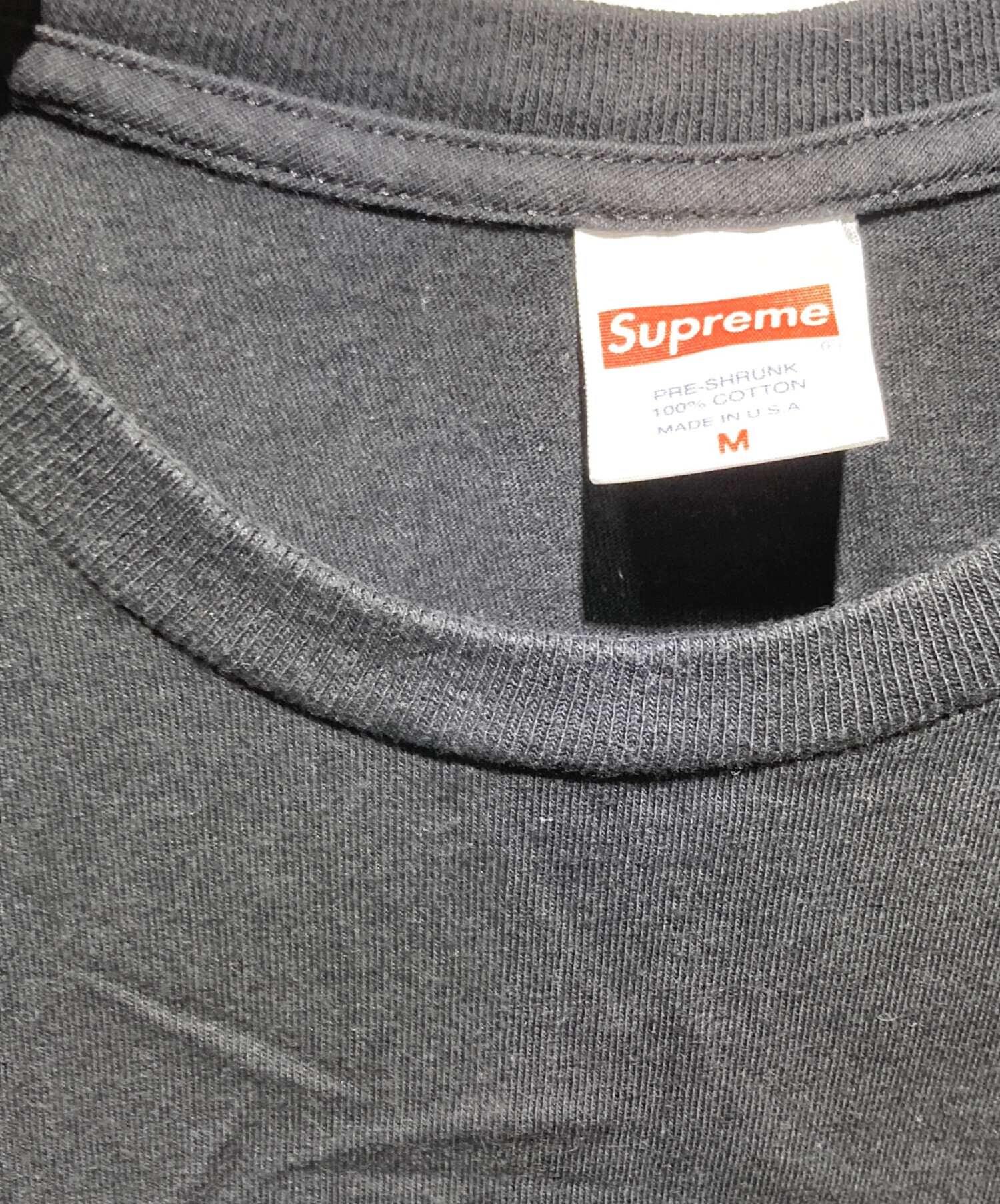 中古・古着通販】Supreme (シュプリーム) CLASSIC LOGO TEE ブラック