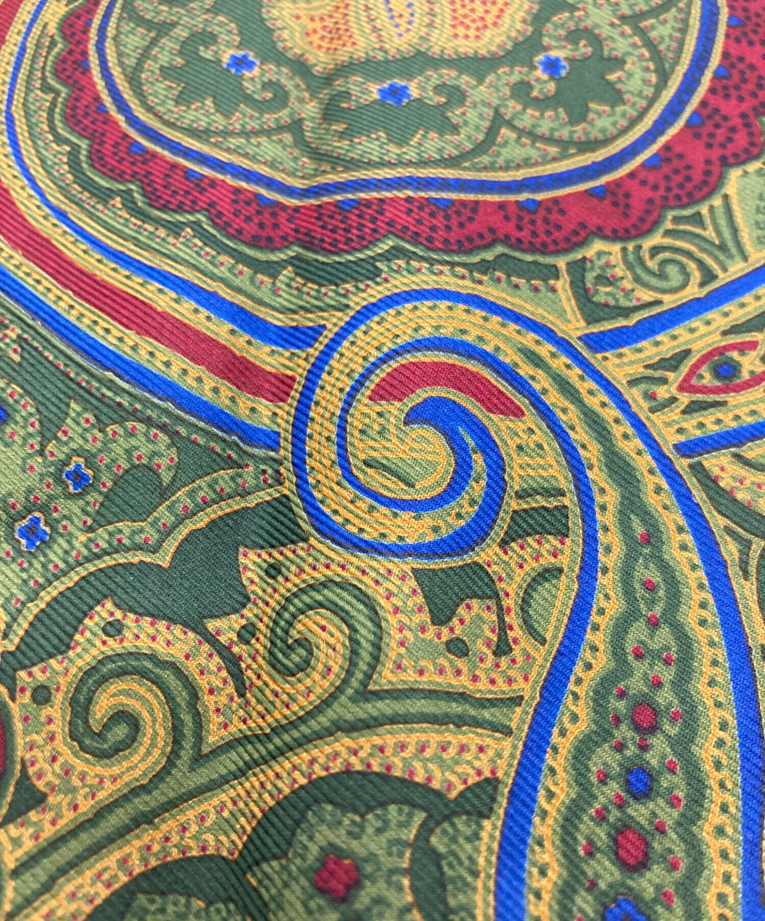 中古・古着通販】ETRO (エトロ) 総柄リバーシブルカシミヤマフラー
