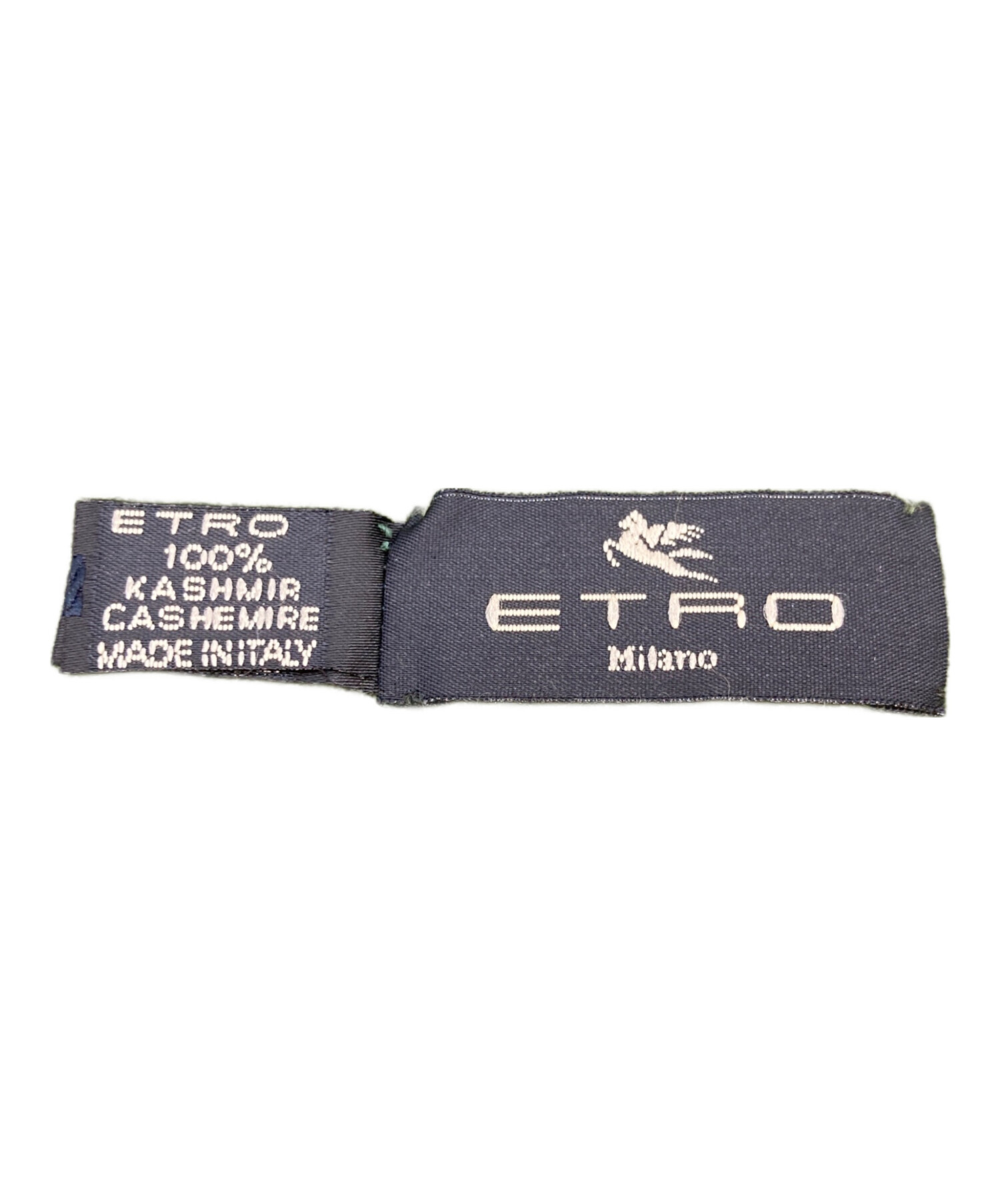 中古・古着通販】ETRO (エトロ) 総柄リバーシブルカシミヤマフラー