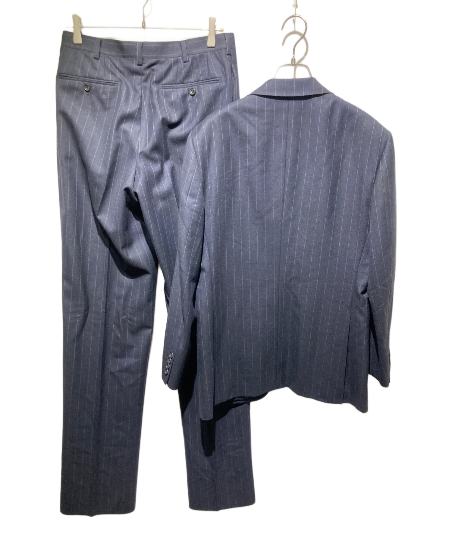 【新品・美品】Aquascutum セットアップ 中古・古着通販】Aquascutum (アクアスキュータム) ストライプ