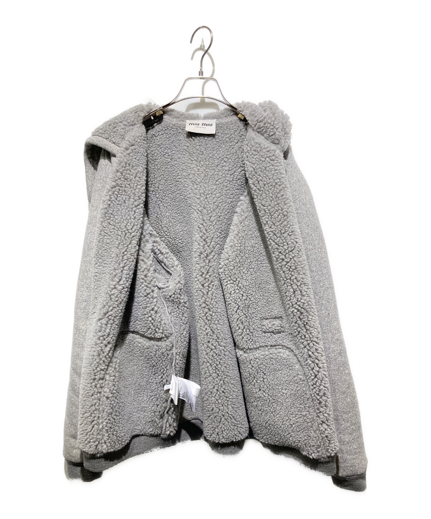 中古・古着通販】MIU MIU (ミュウミュウ) ウールフリース ジップ
