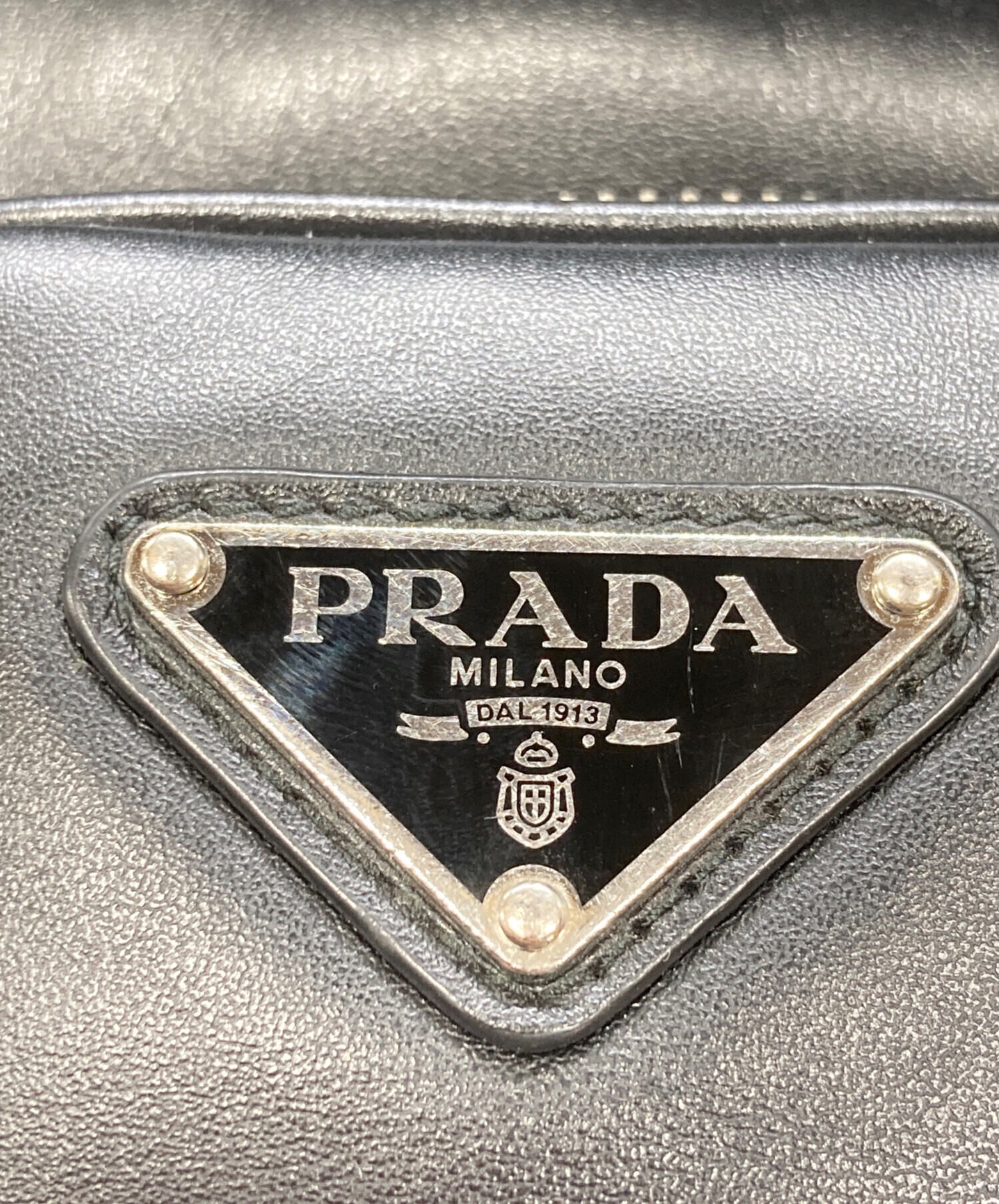 中古・古着通販】PRADA (プラダ) レザー スマートフォンケース