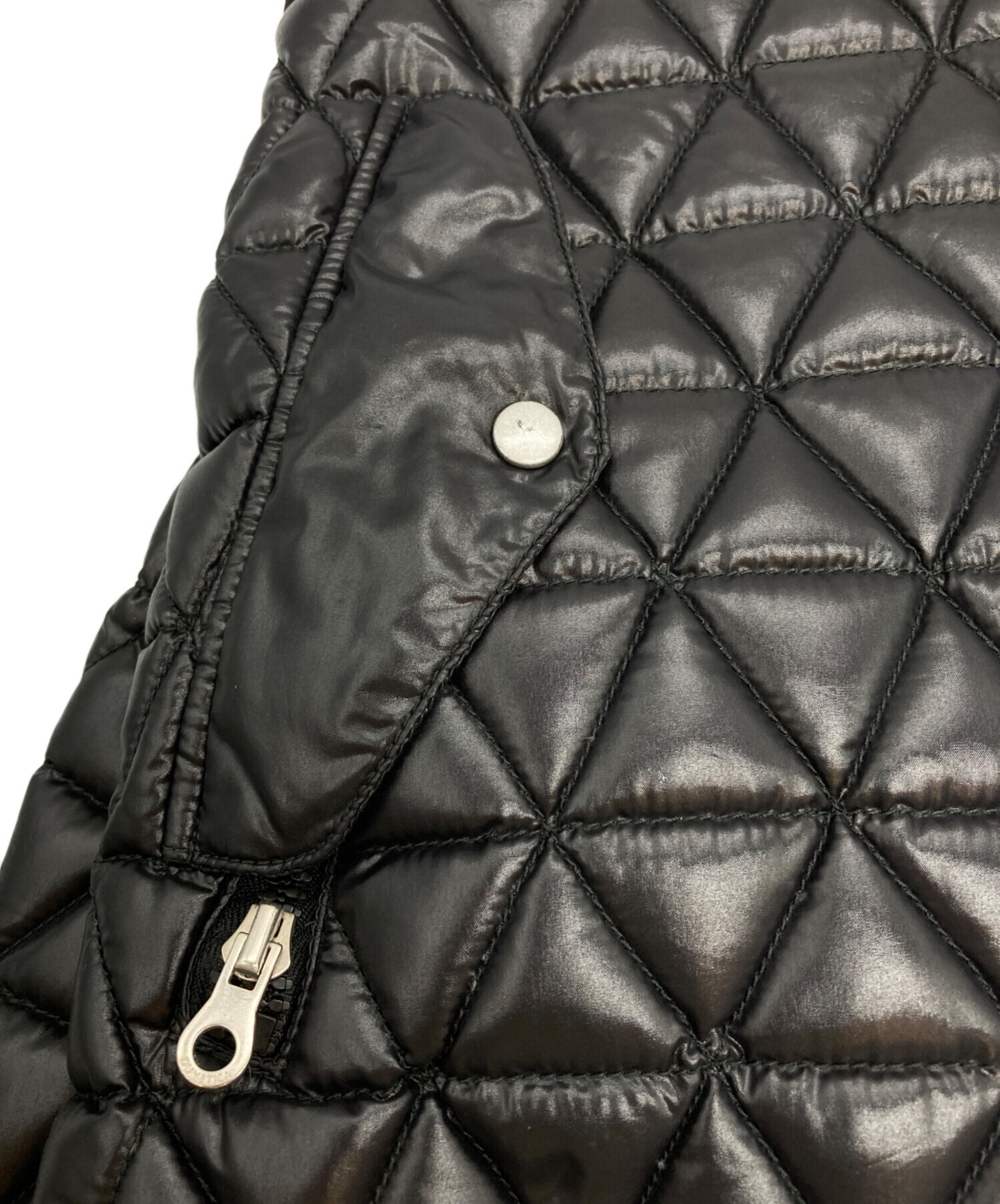 DUVETICA デュペティカ ダウンコート ヘリンボーン　キルティング 中古・古着通販】DUVETICA (デュベティカ) キルティングダウンコート