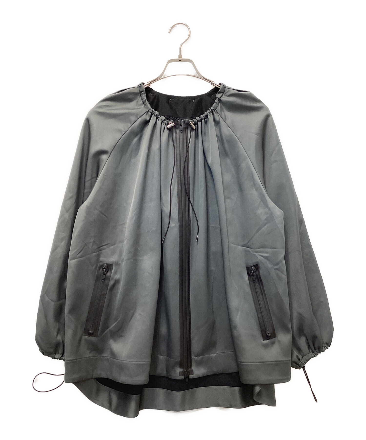 VERMEIL par iena コーティングブライトギャザーブルゾン◆ VERMEIL par iena（ヴェルメイユパーイエナ）の「コーティング