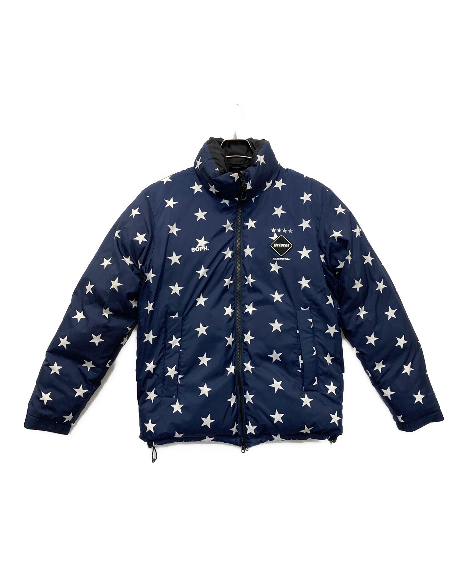 店舗・通販 FCRB Bristol紺REVERSIBLE DOWN BLOUSONピンクS 【公式通販】