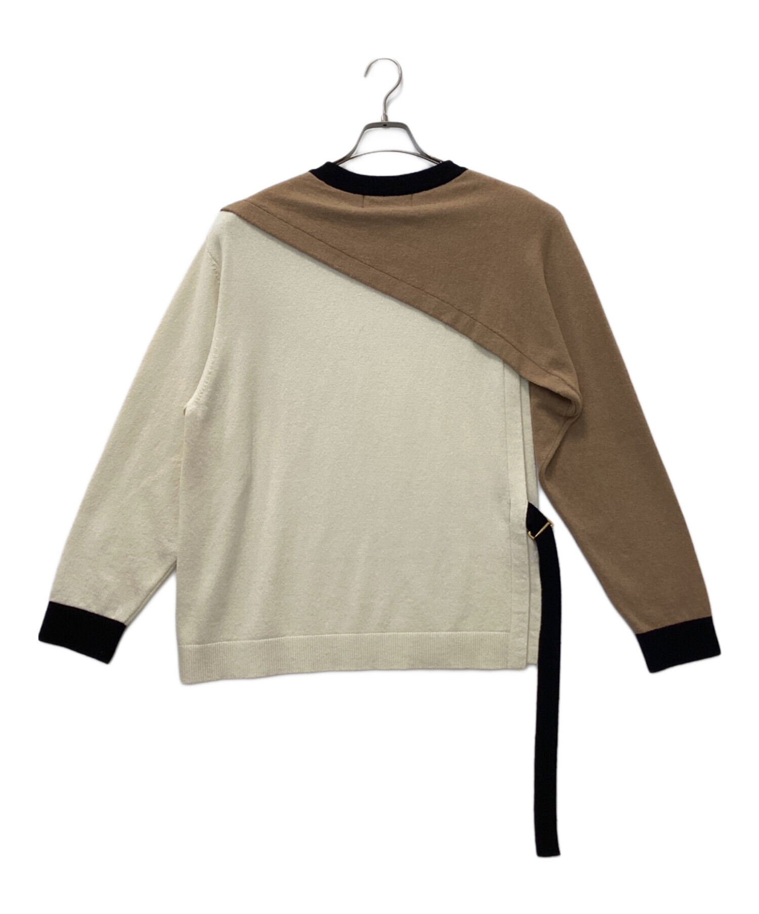 中古・古着通販】CULLNI (クルニ) アシンメトリーニットプルオーバー