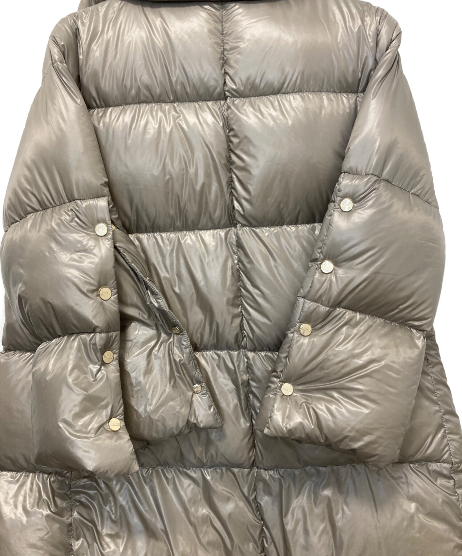 中古・古着通販】HERNO (ヘルノ) ダウンコート グレー サイズ:44