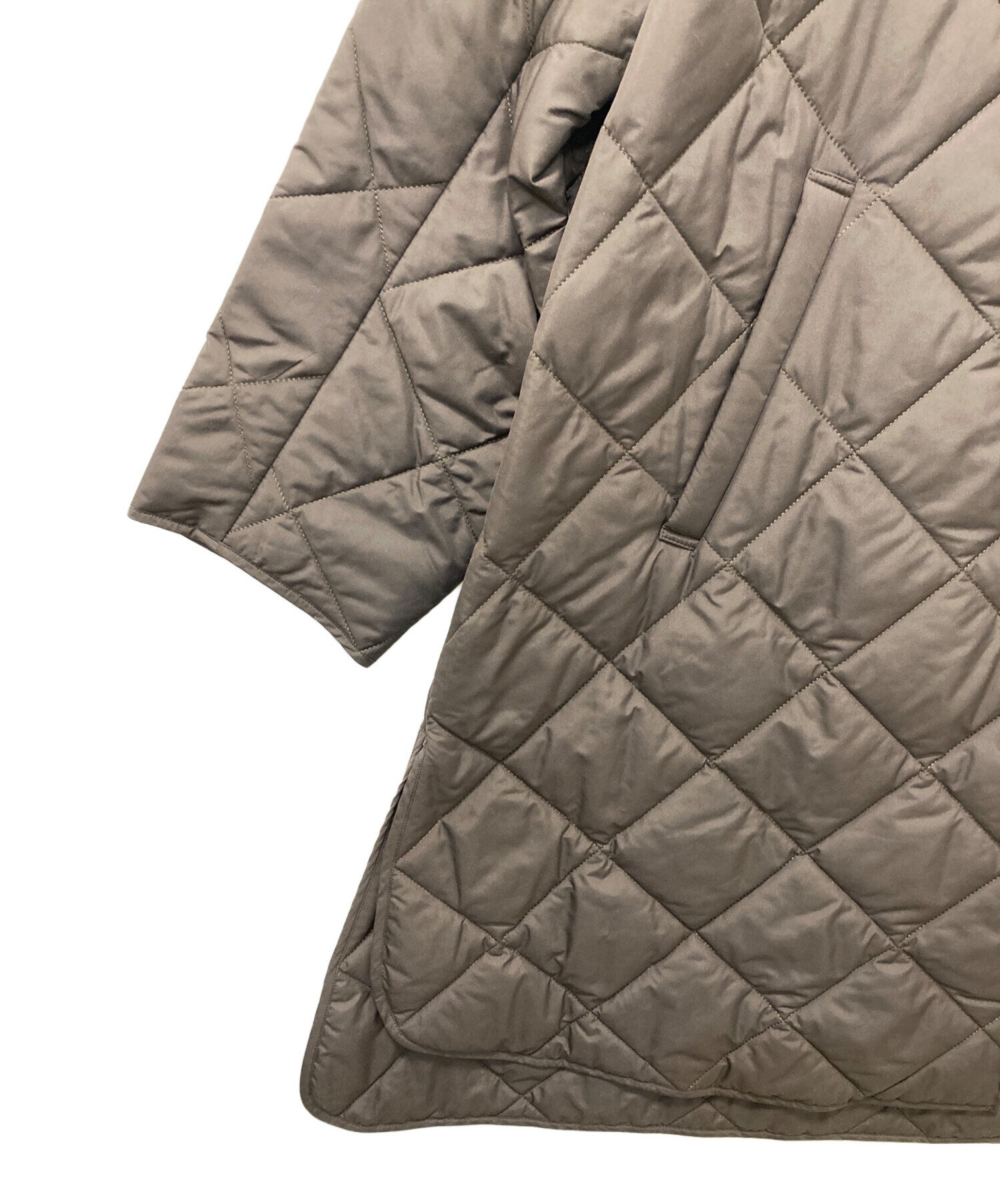 中古・古着通販】IENA (イエナ) キルティングベンチコート ブラウン