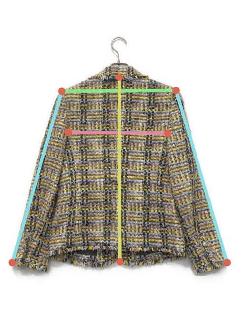 中古・古着通販】JOSEPH (ジョゼフ) モヘアブレンドツイードジャケット