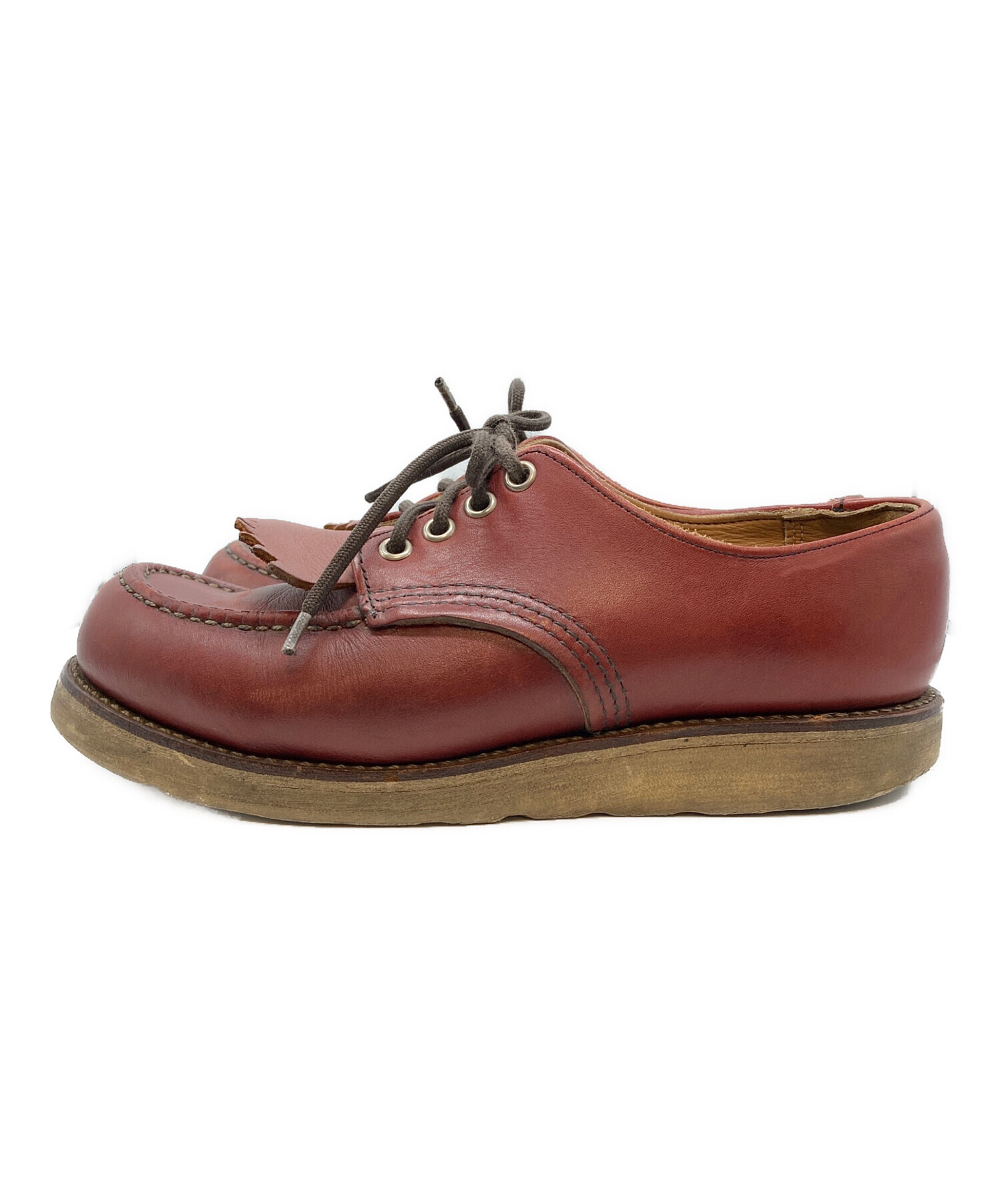 中古・古着通販】RED WING (レッドウィング) レザーブーツ レッド