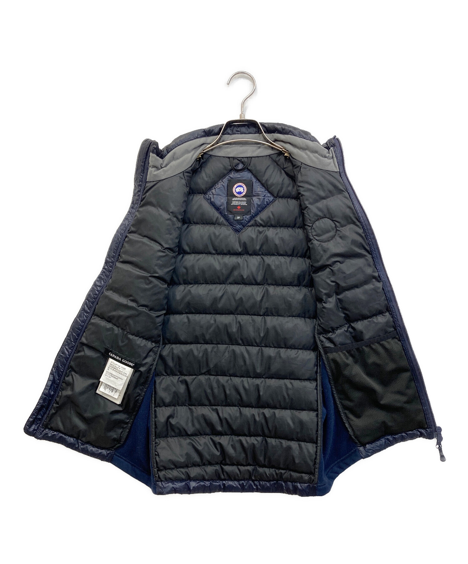 中古・古着通販】CANADA GOOSE (カナダグース) ダウンベスト ネイビー