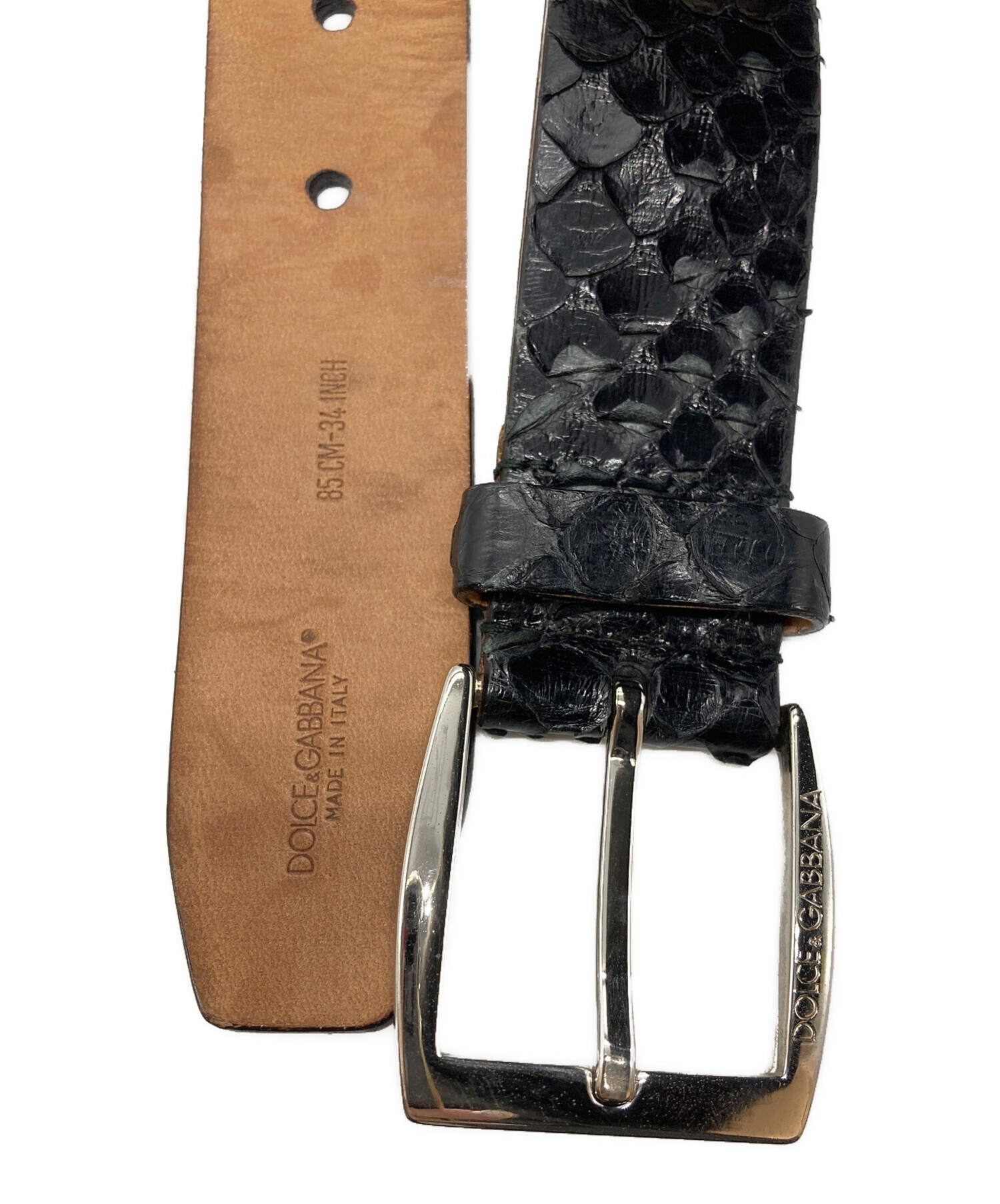 DOLCE&GABBANA エキゾチックレザー ベルト 80-32 DOLCE&GABBANA エキゾチックレザー ベルト 80-32 楽天市場