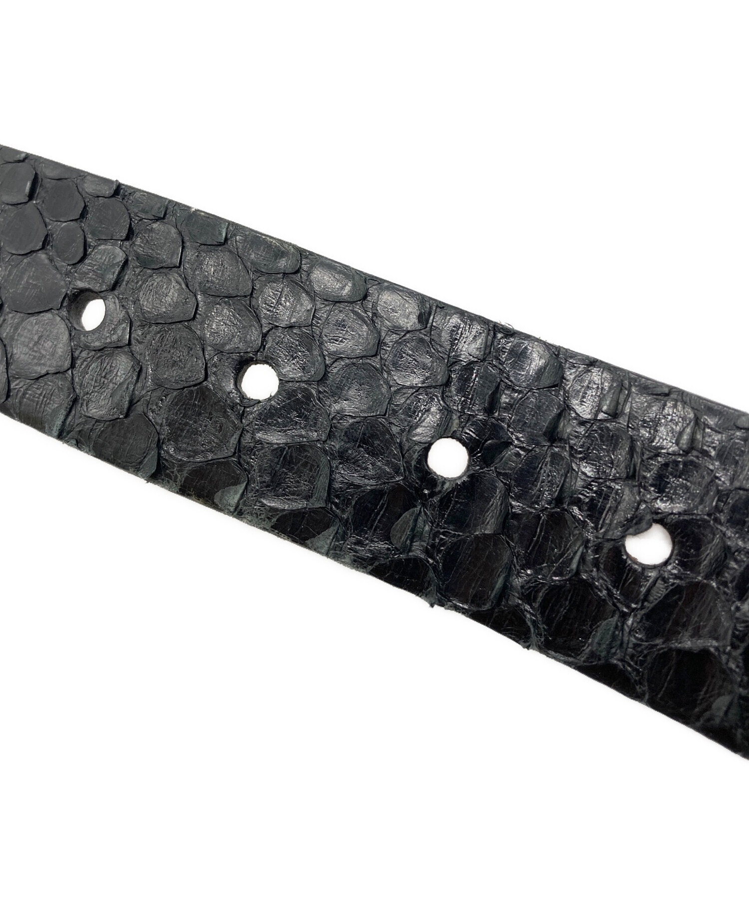 DOLCE &GABBANA ベルト　パイソン本革 中古・古着通販】DOLCE & GABBANA (ドルチェ＆ガッバーナ