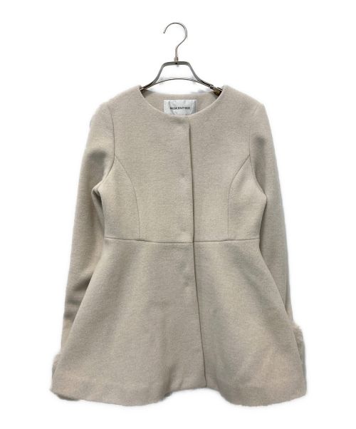 【新品】ナチュラルビューティベーシックフェイクファースリーブペプラムコート 楽天市場】フェイクファースリーブペプラムコート 24AW NATURAL BEAUTY