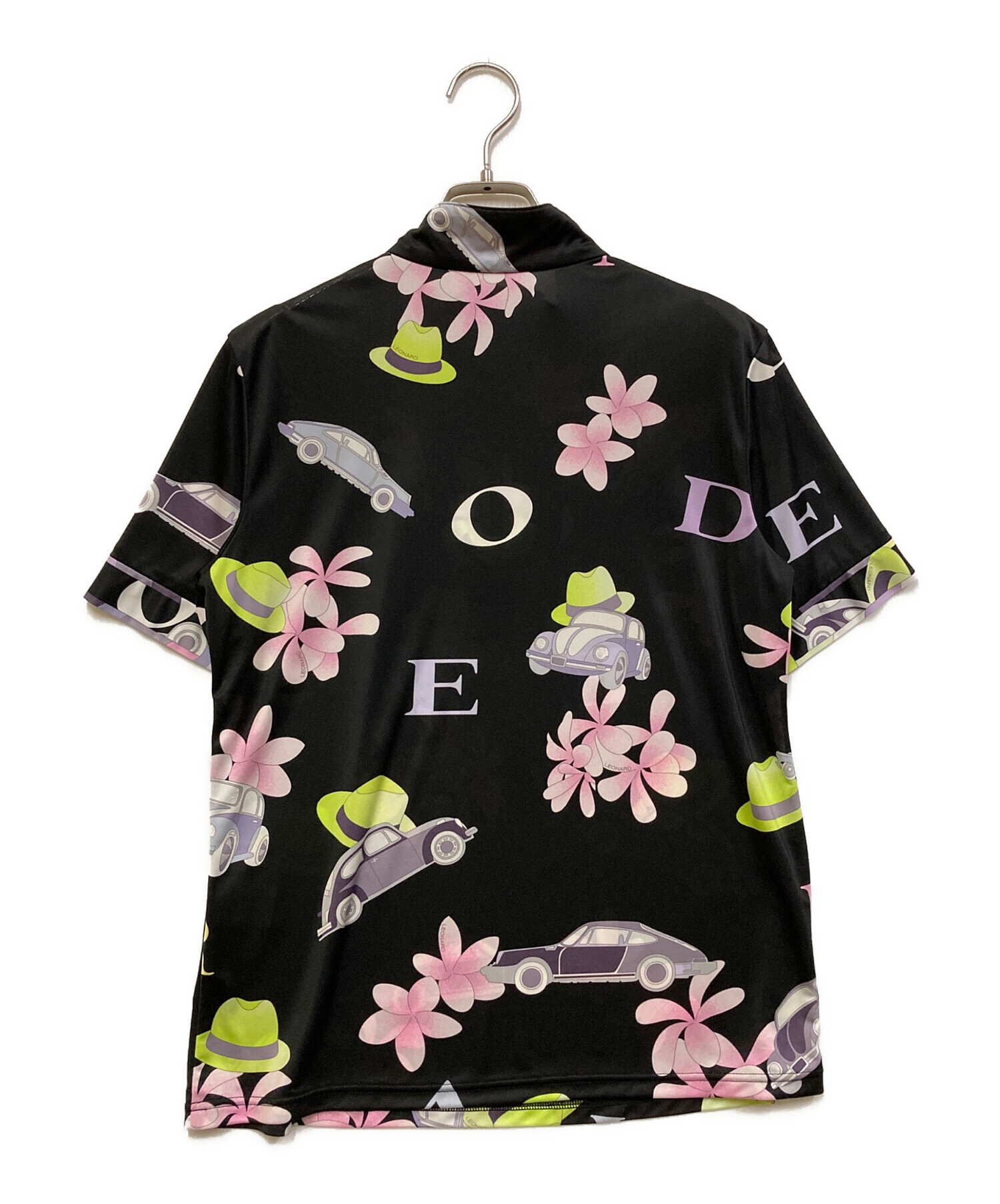 LEONARD レオナール ハーフジップ カットソー 花柄