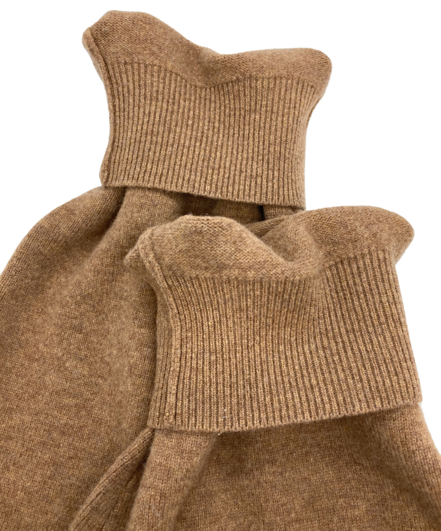 中古・古着通販】nagonstans (ナゴンスタンス) ニットパンツ ブラウン