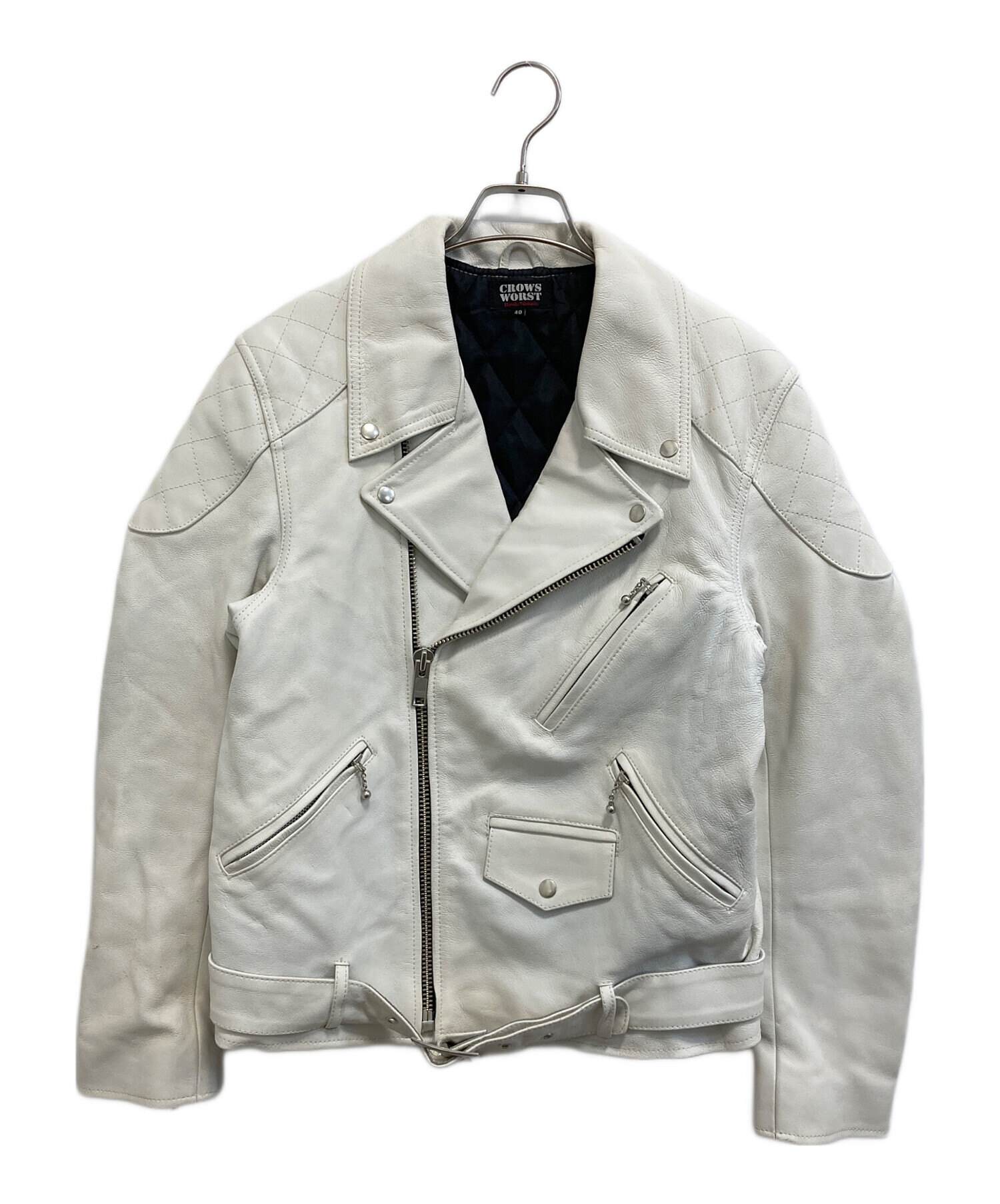 COLLARS crows worst T.F.O.A レザージャケット CROWS×WORST レザー