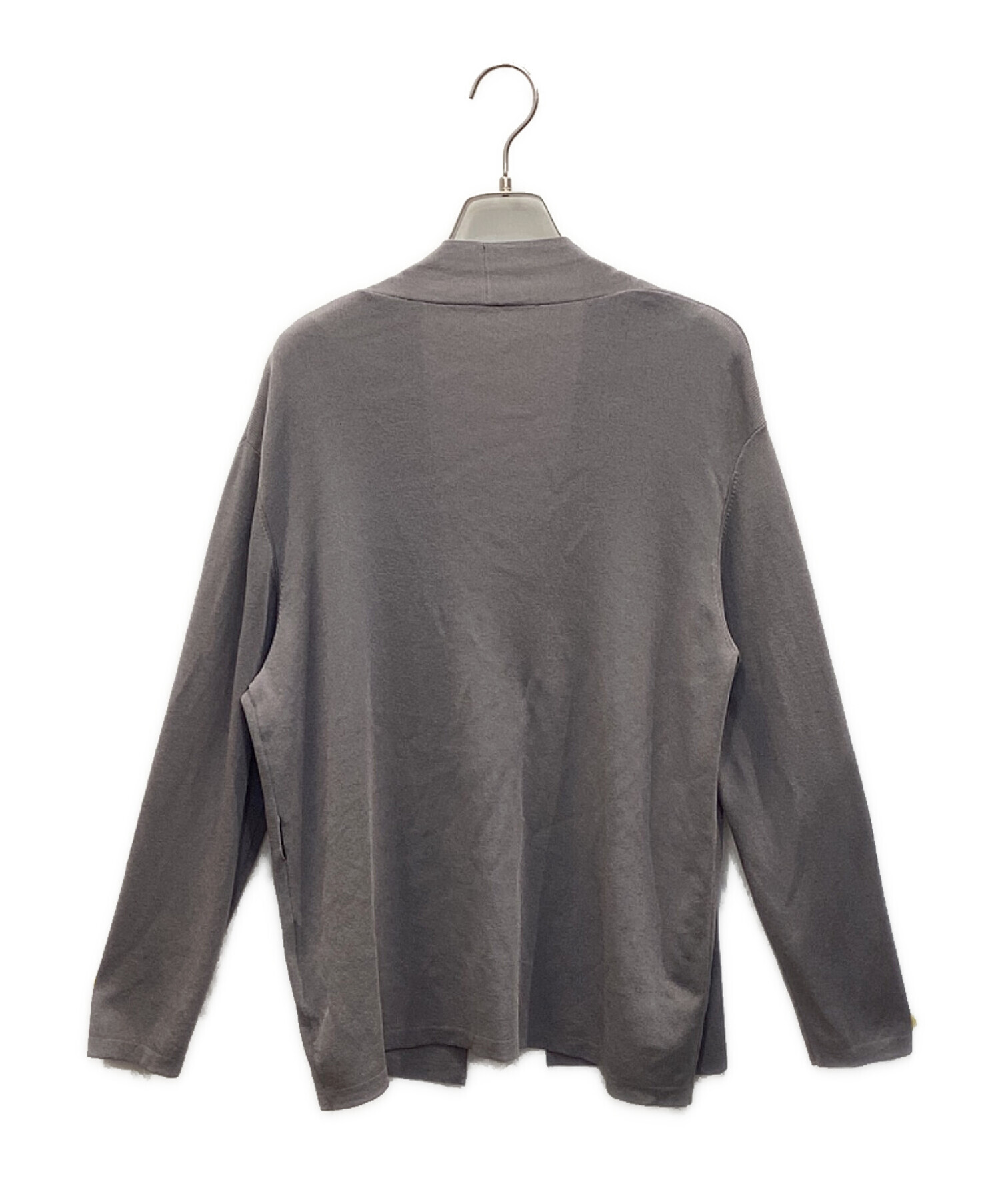 中古・古着通販】SOEJU (ソージュ) UV加工カーディガン グレー サイズ
