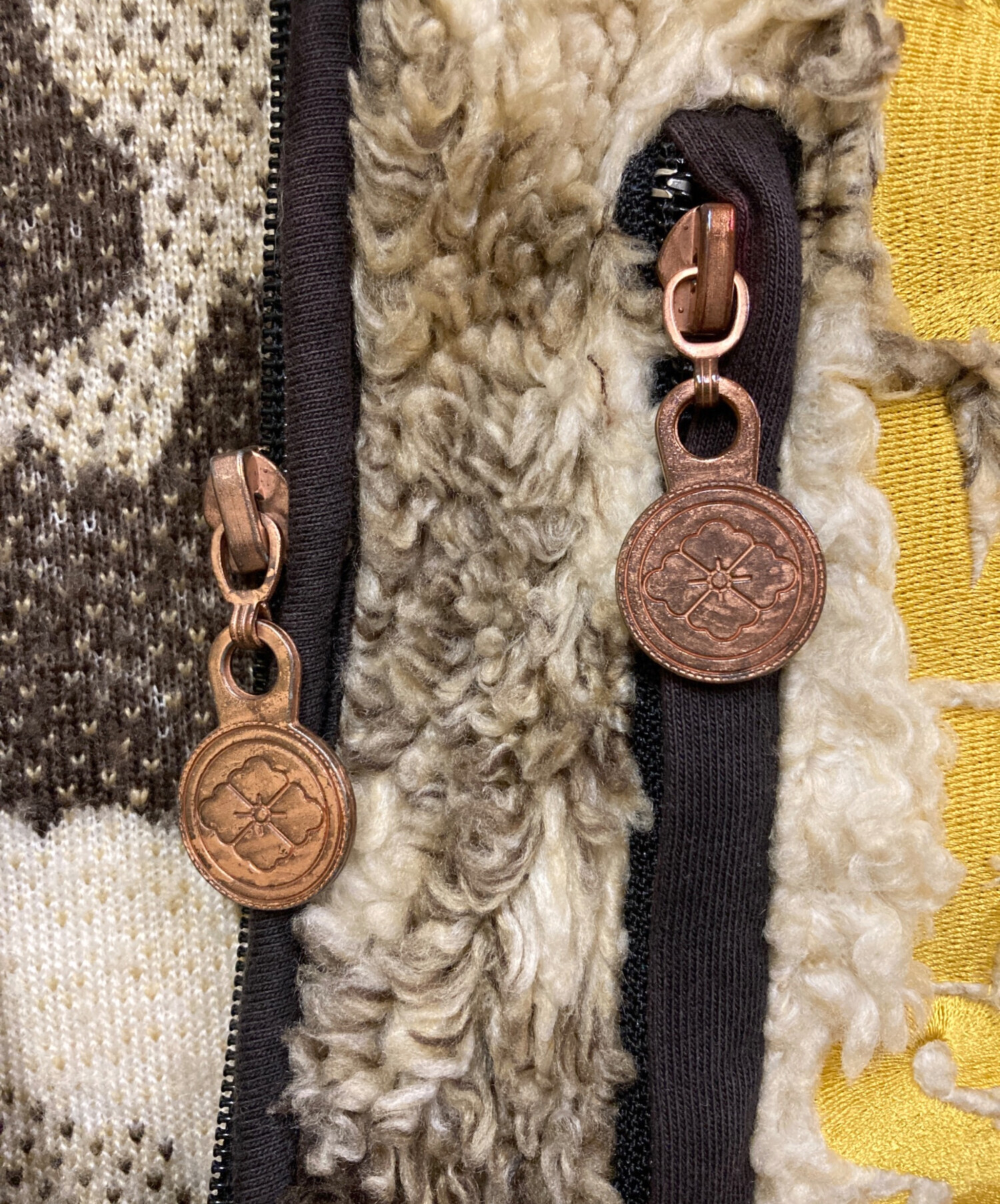 中古・古着通販】EVISU (エヴィス) ボアジャケット/フリースジャケット