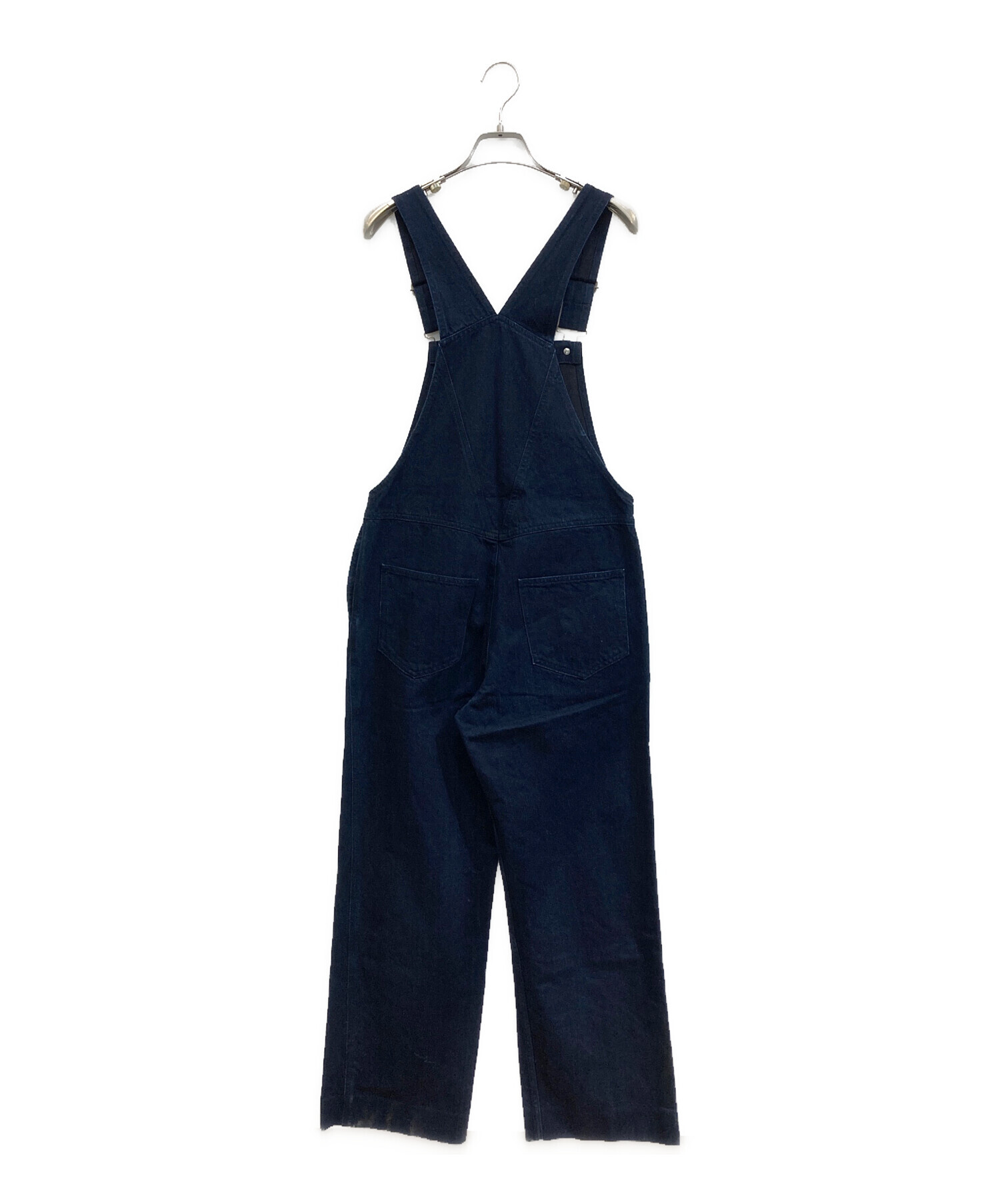 A.P.C. ブラックデニムオーバーオール/S（L相当） 中古・古着通販】A.P.C. (アーペーセー) デニムオーバーオール