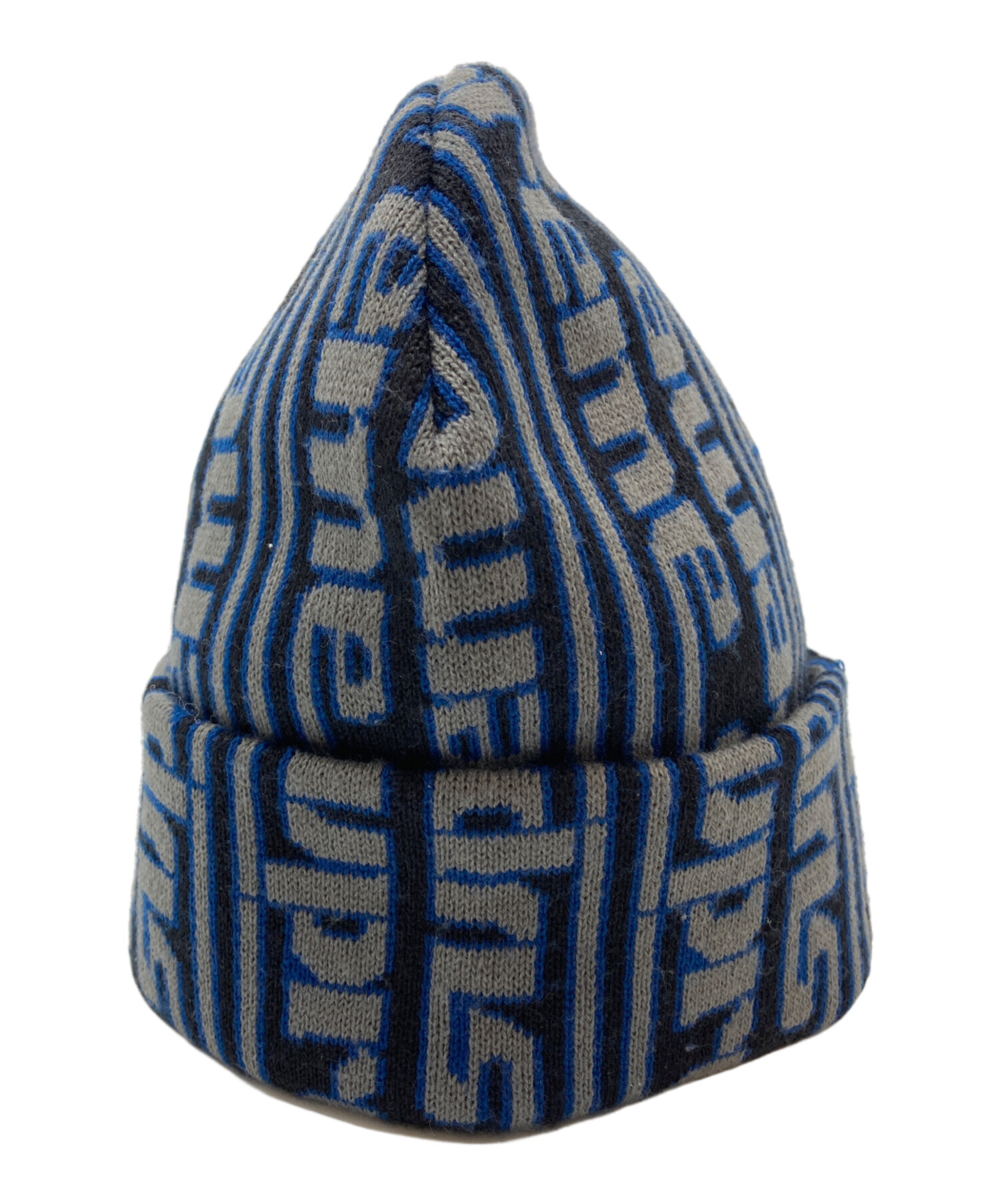 中古・古着通販】Supreme (シュプリーム) Vertical Logo Beanie ブルー 