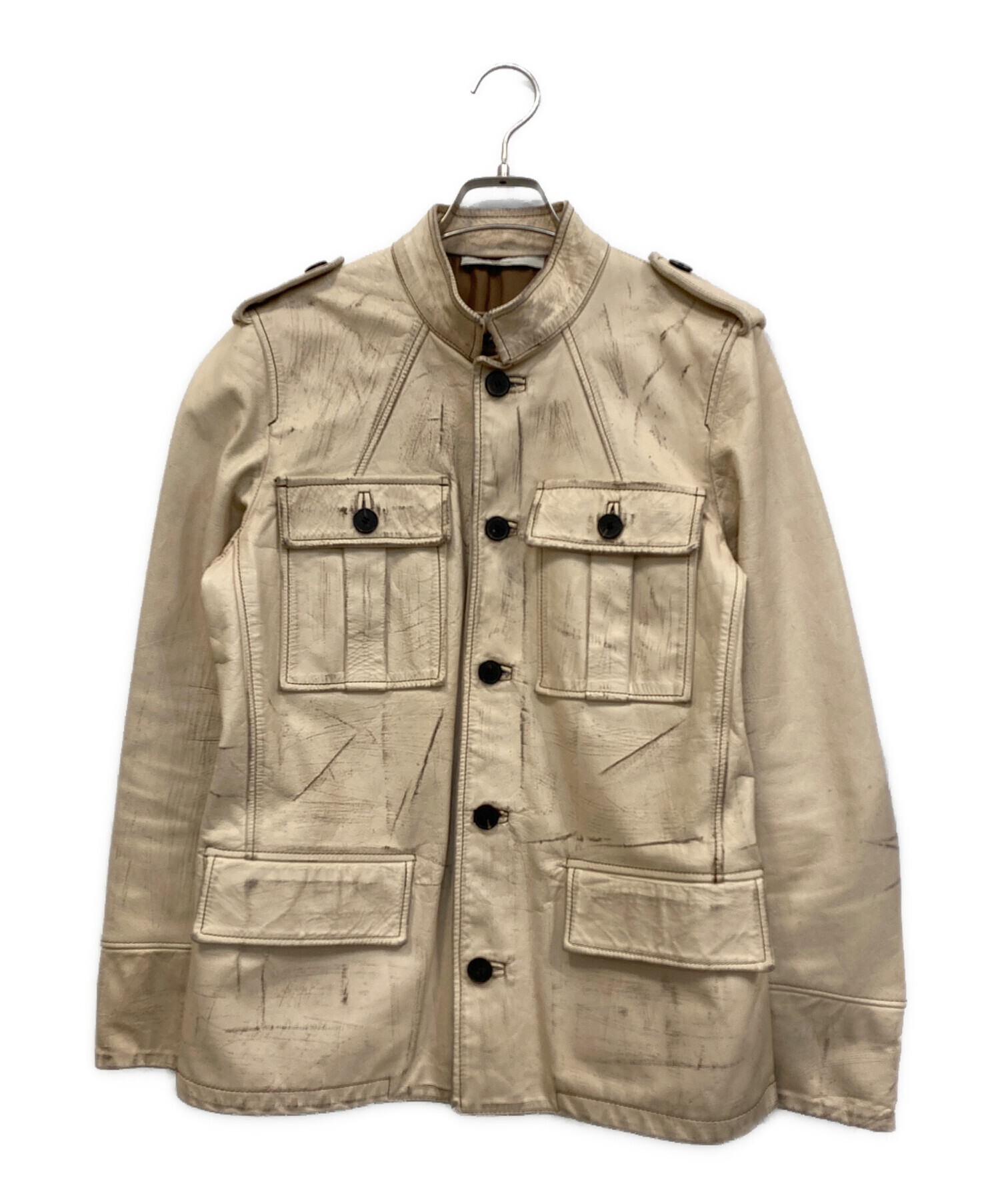 中古・古着通販】Yves Saint Laurent (イヴサンローラン) カーフレザー